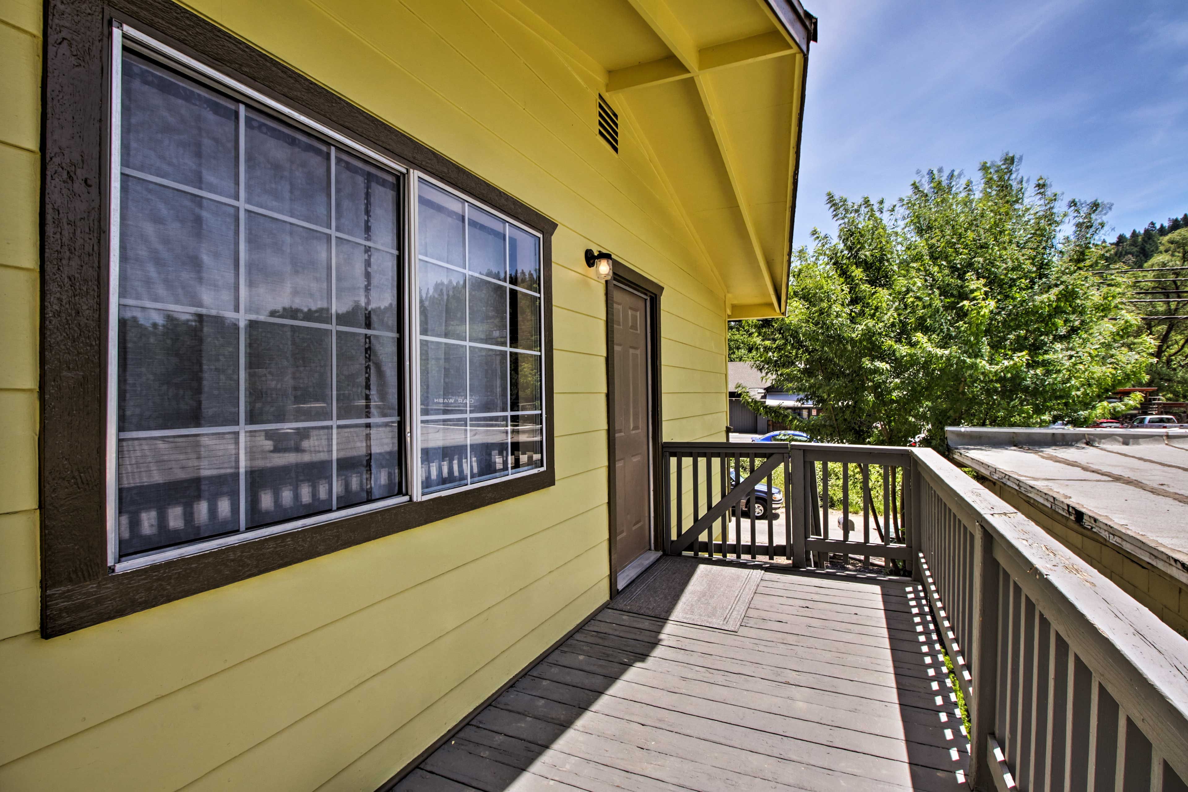 Exterior | 2nd Level | Stairs Required