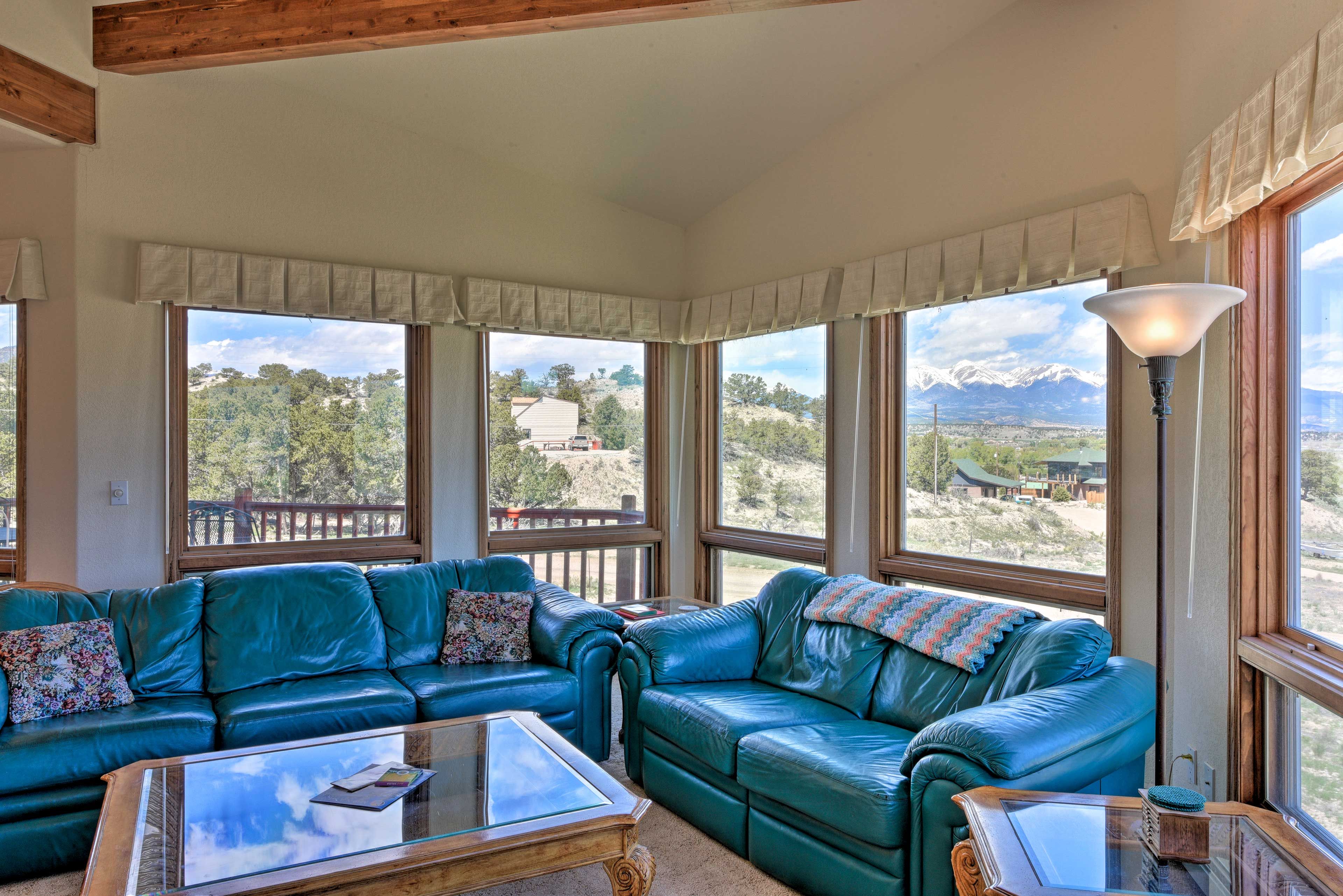 The views from the windows are mesmerizing.
