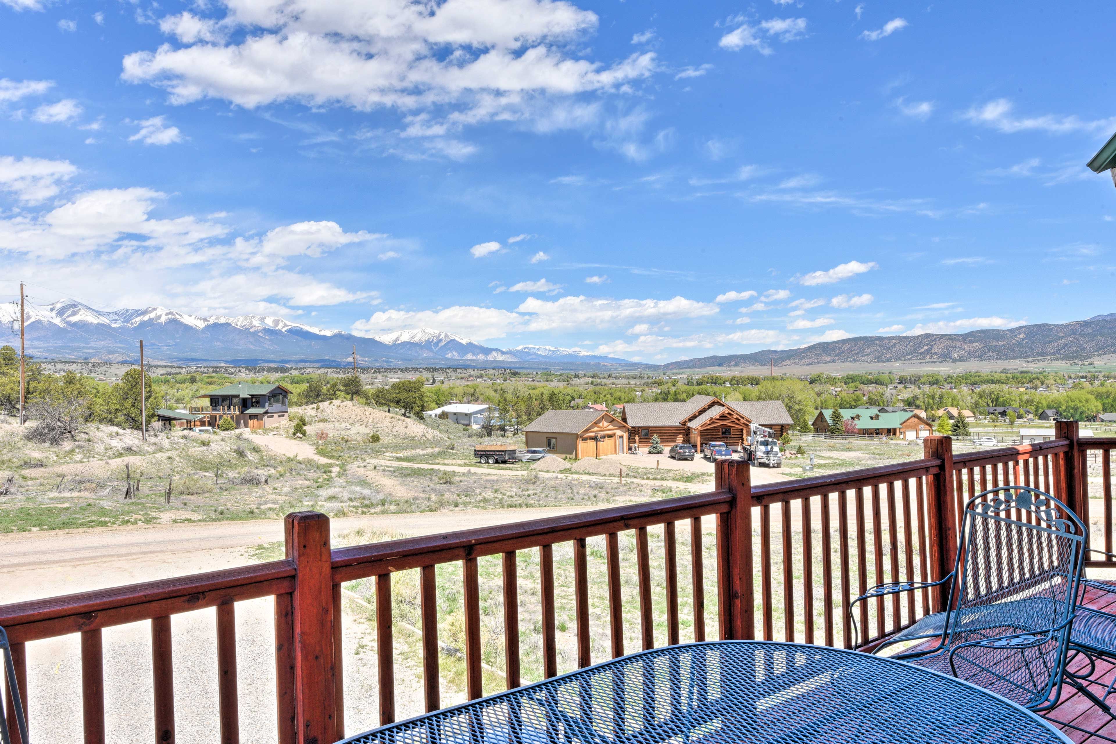 The views from the deck will blow you away.