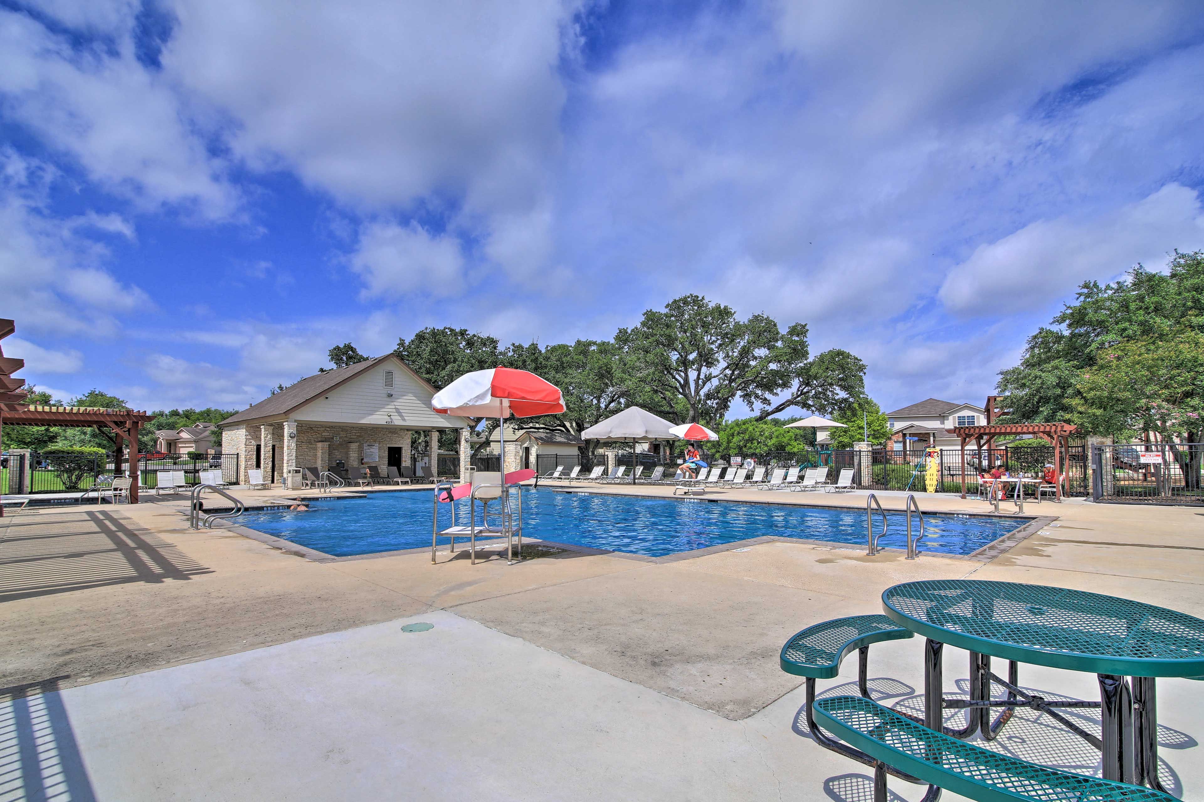 Make a splash in the community pool!