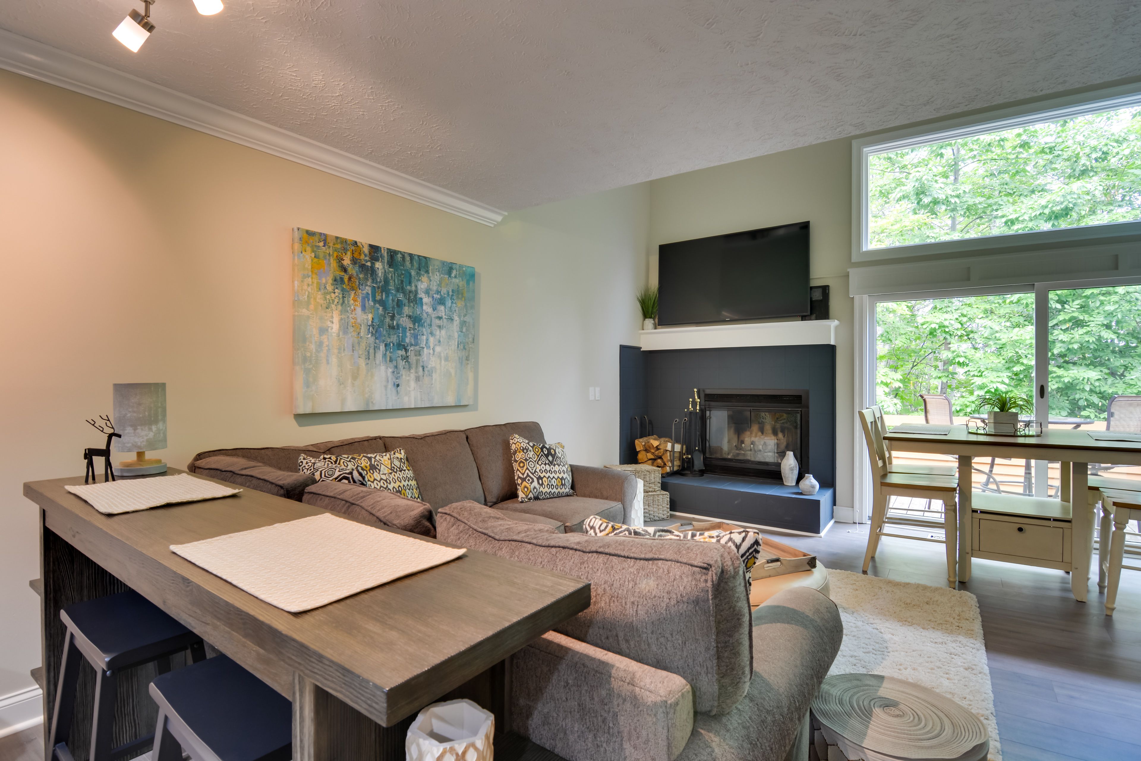 Harbor Springs Vacation Rental | 2BR | 2BA | Stairs Required | 1,380 Sq Ft