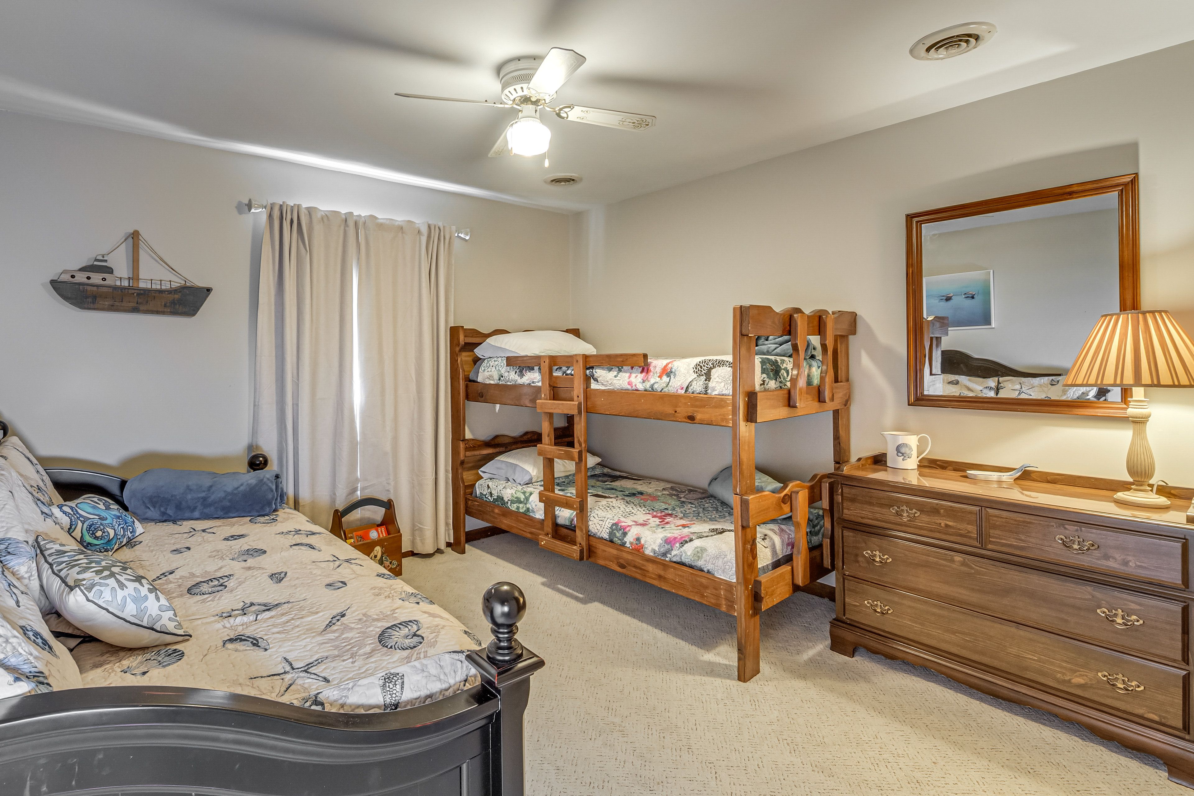 Bedroom 3 | Twin Bunk Bed | Twin Daybed w/ Twin Trundle | Upper Level