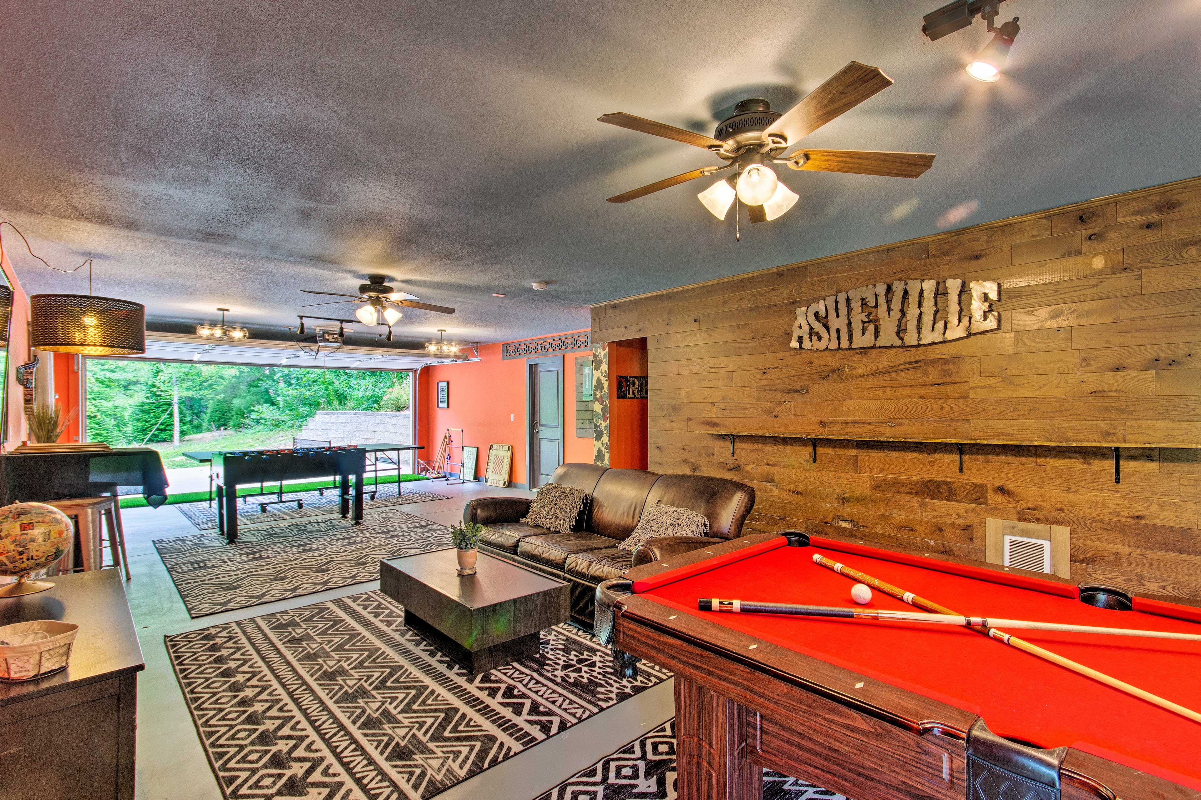 Game Room | Pool Table | Foosball Table