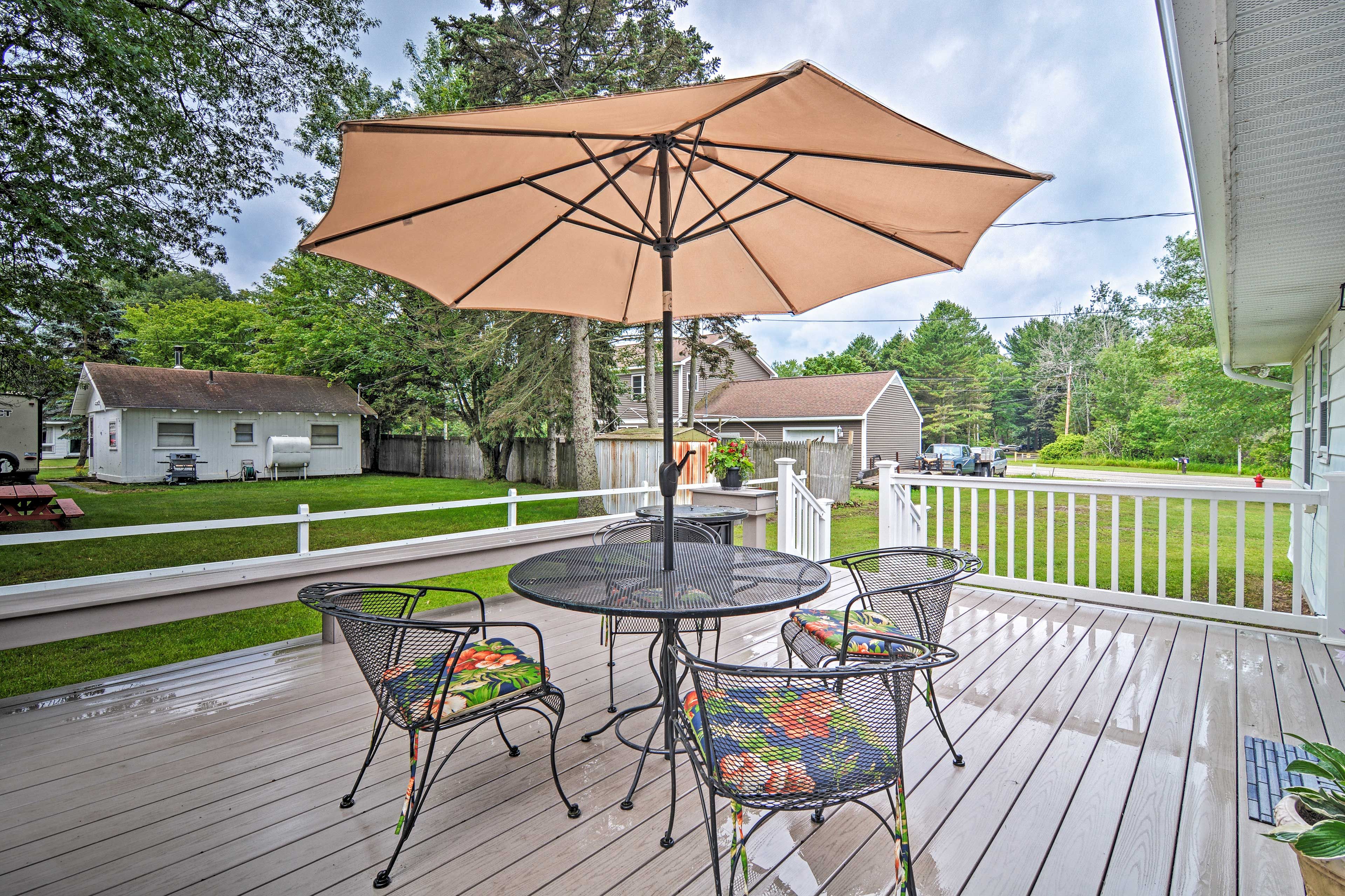 East Tawas Vacation Rental | 3BR | 2BA | 1,300 Sq Ft | Step-Free Access