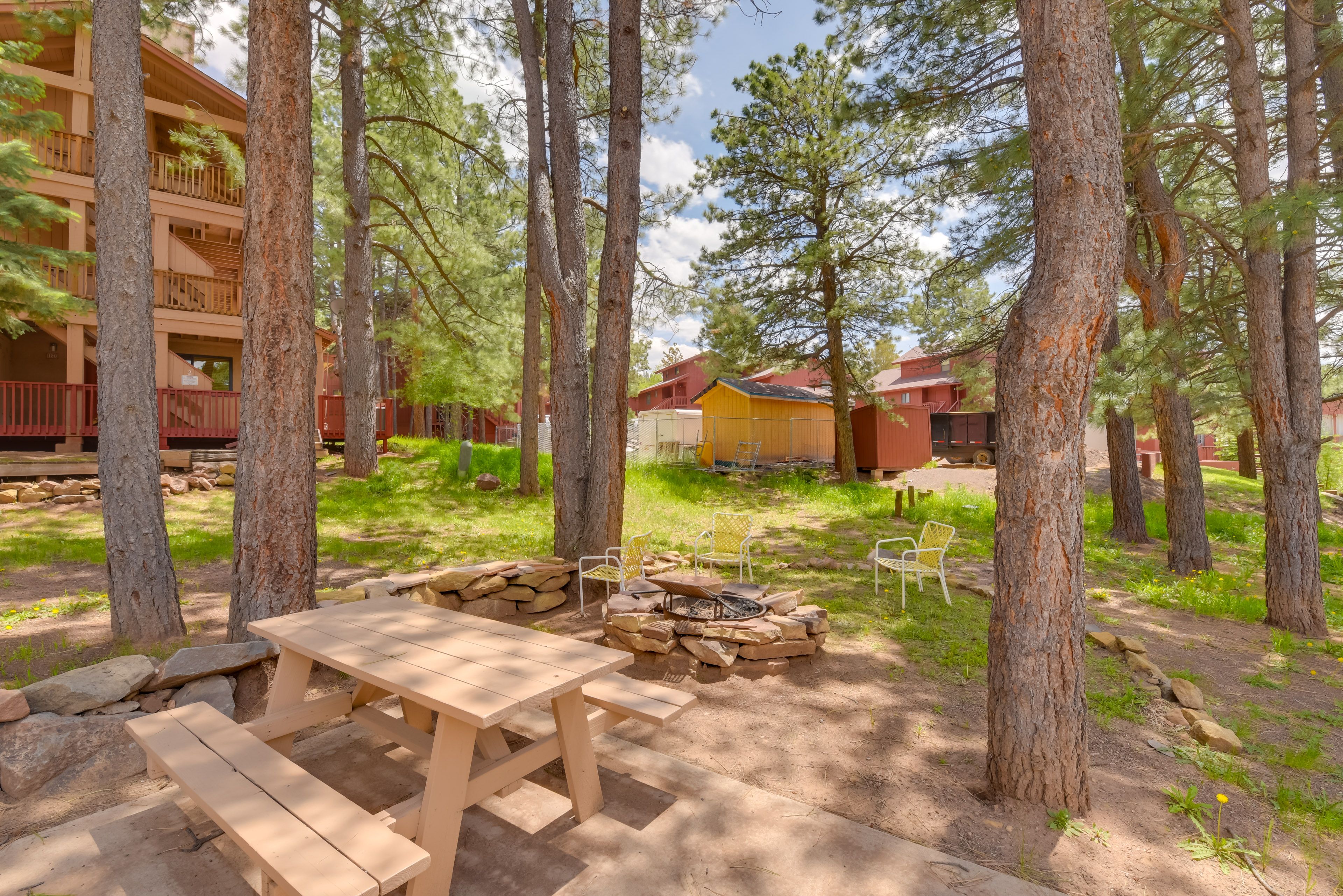 Community Fire Pit & Picnic Area