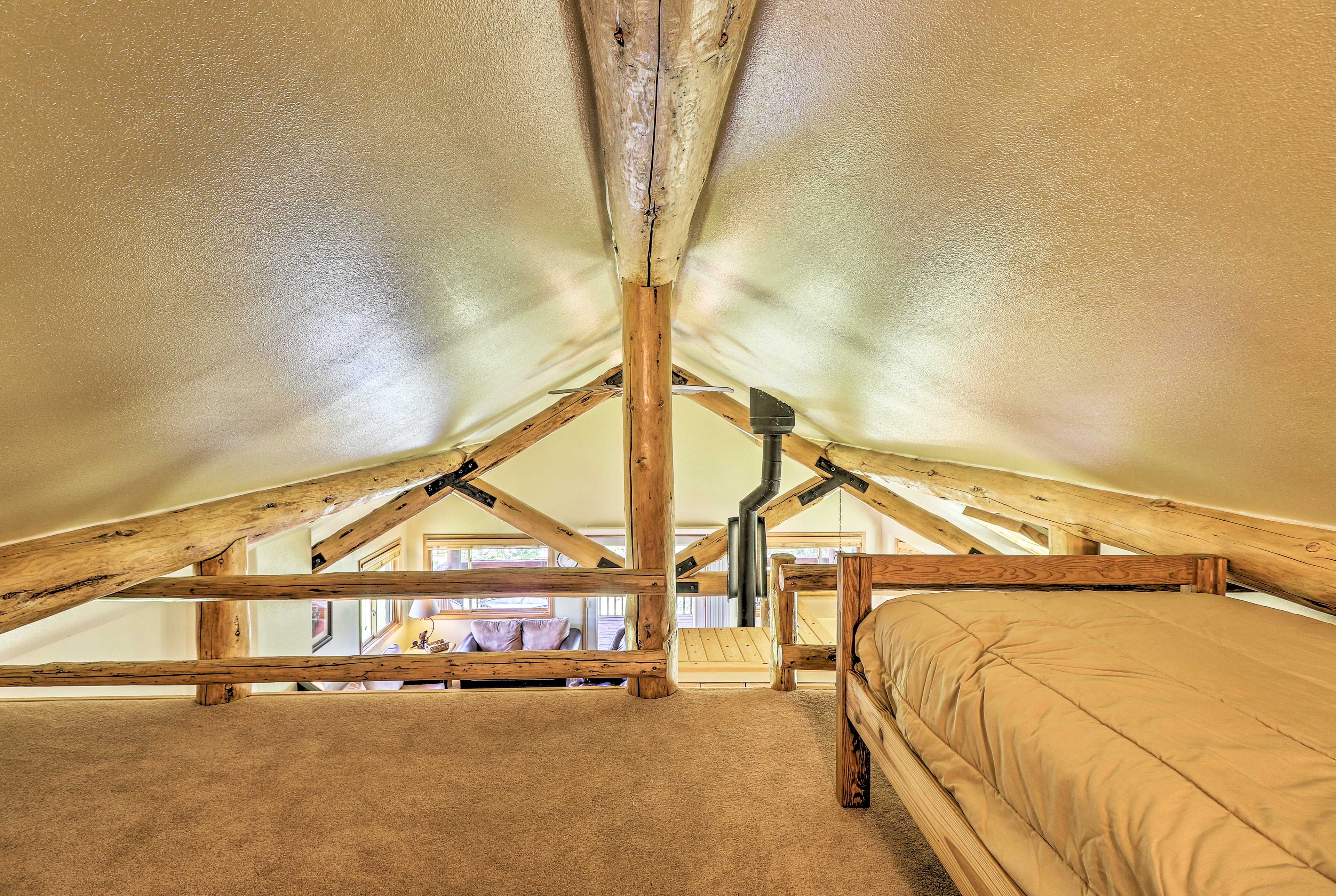 Rise and shine to plenty of natural sunlight.