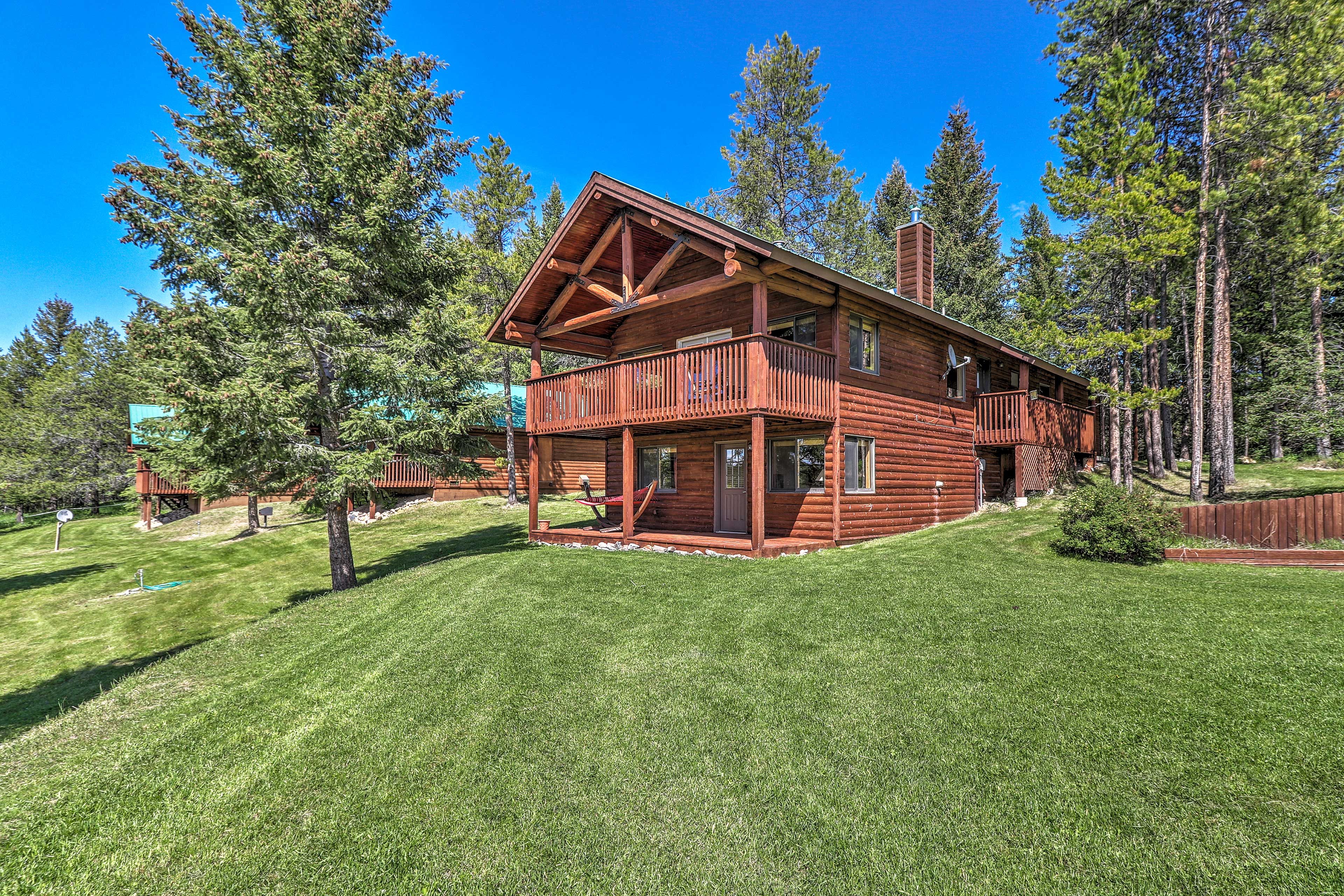 This 3-bedroom, 2-bath cabin sleeps up to 10 guests and has endless amenities!