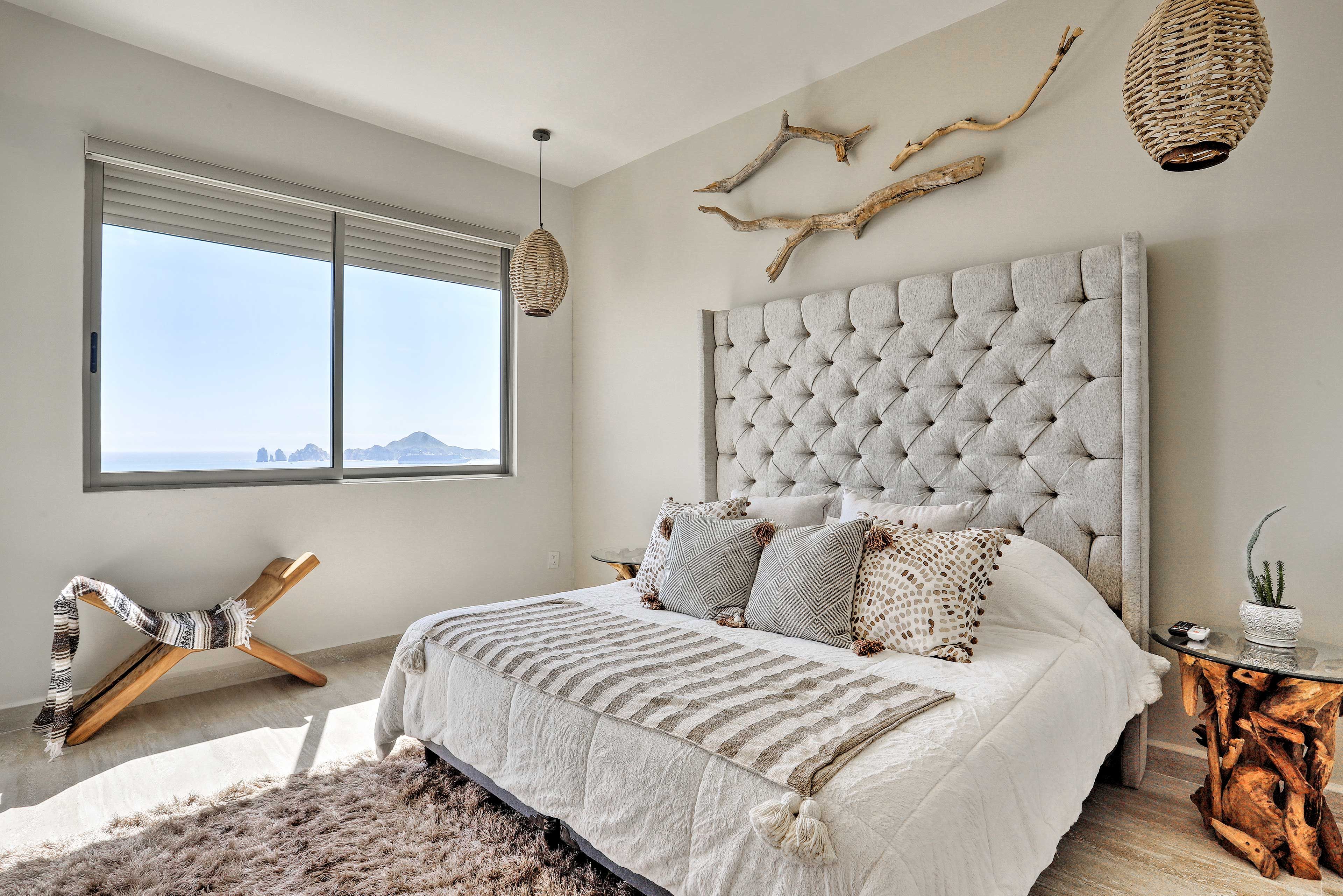 Curl up in this bedroom.