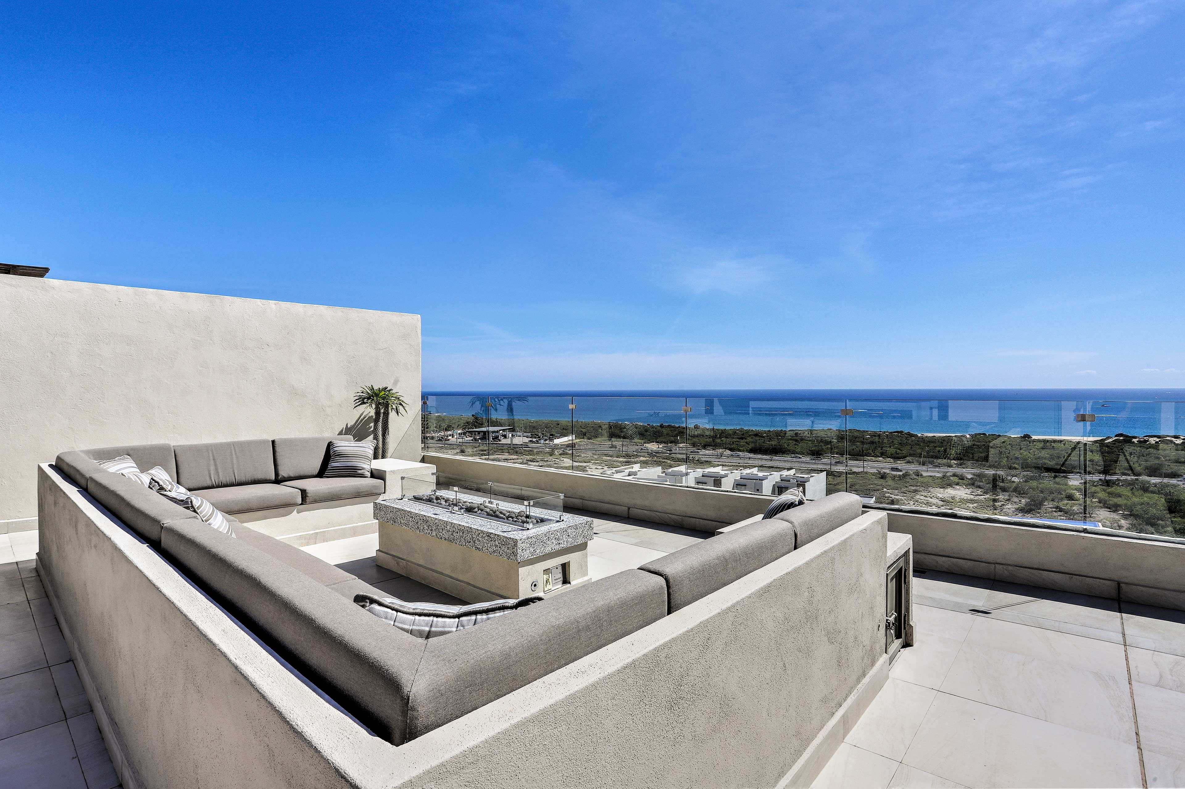 Wait for the sun to fall over the horizon.