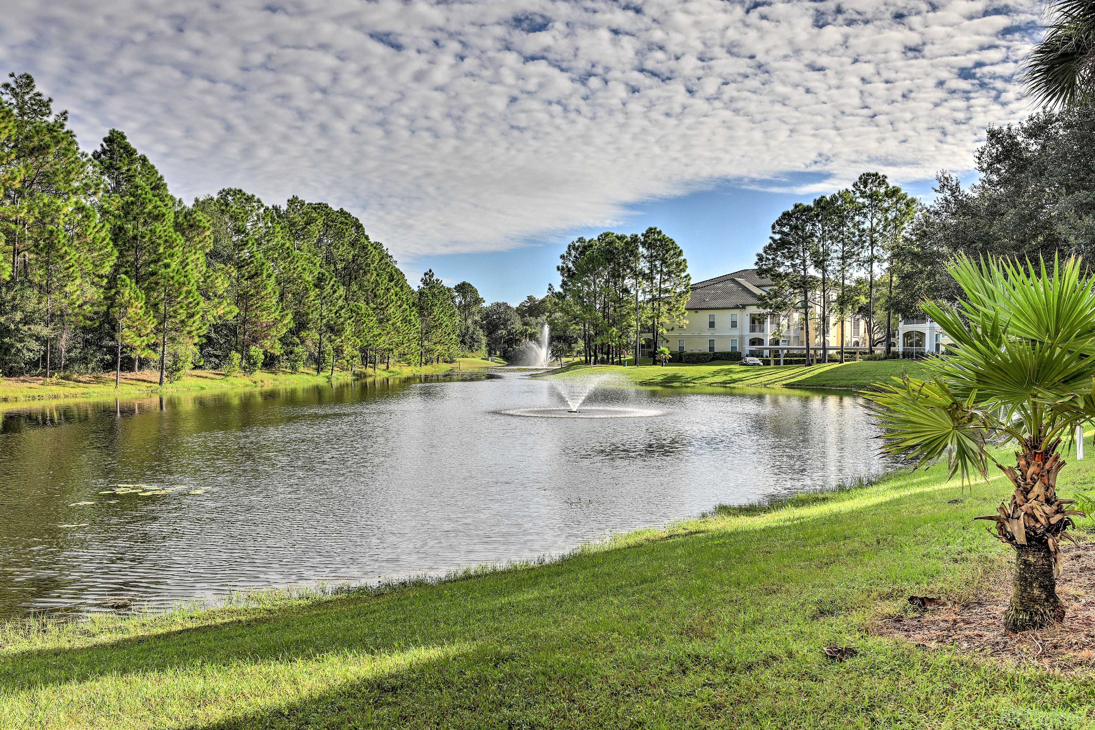 Screened Patio | Pond View