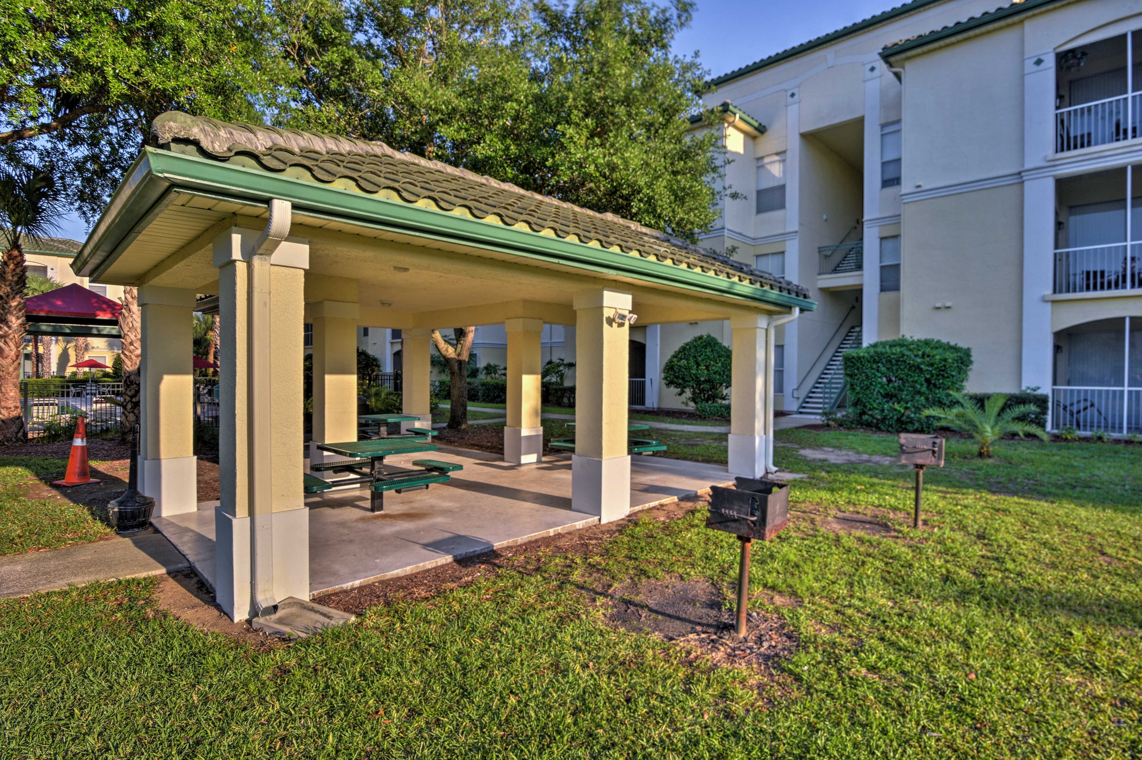 Community Grill Area