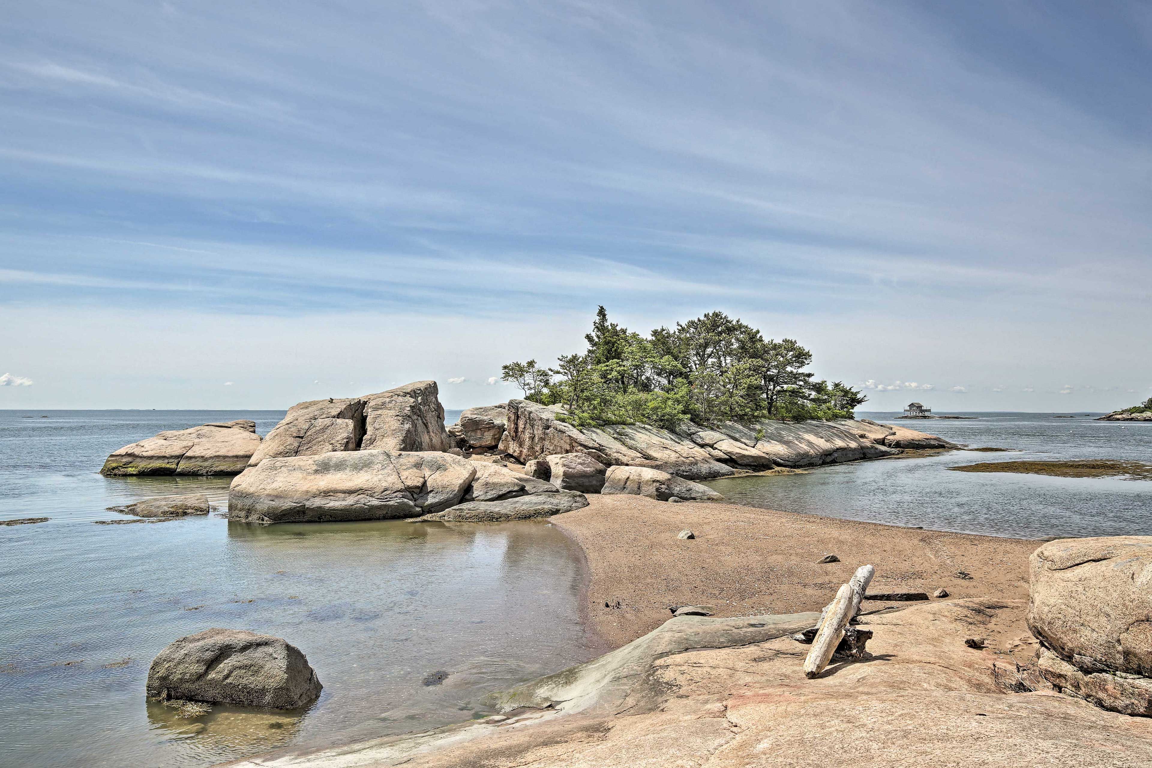 Dip your toes in the sand or brave the cold and dive in!