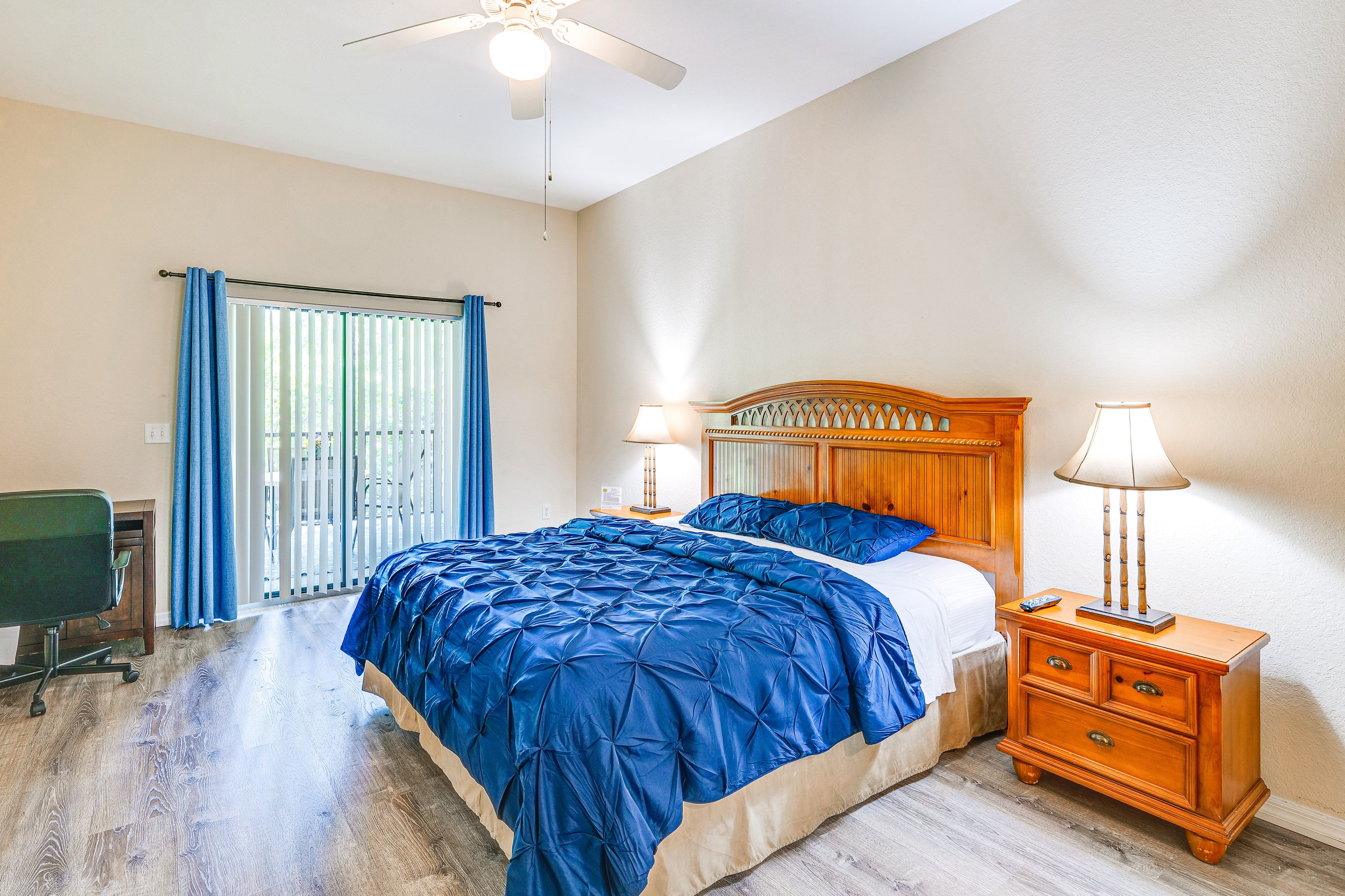 Bedroom 1 | King Bed | Balcony Access