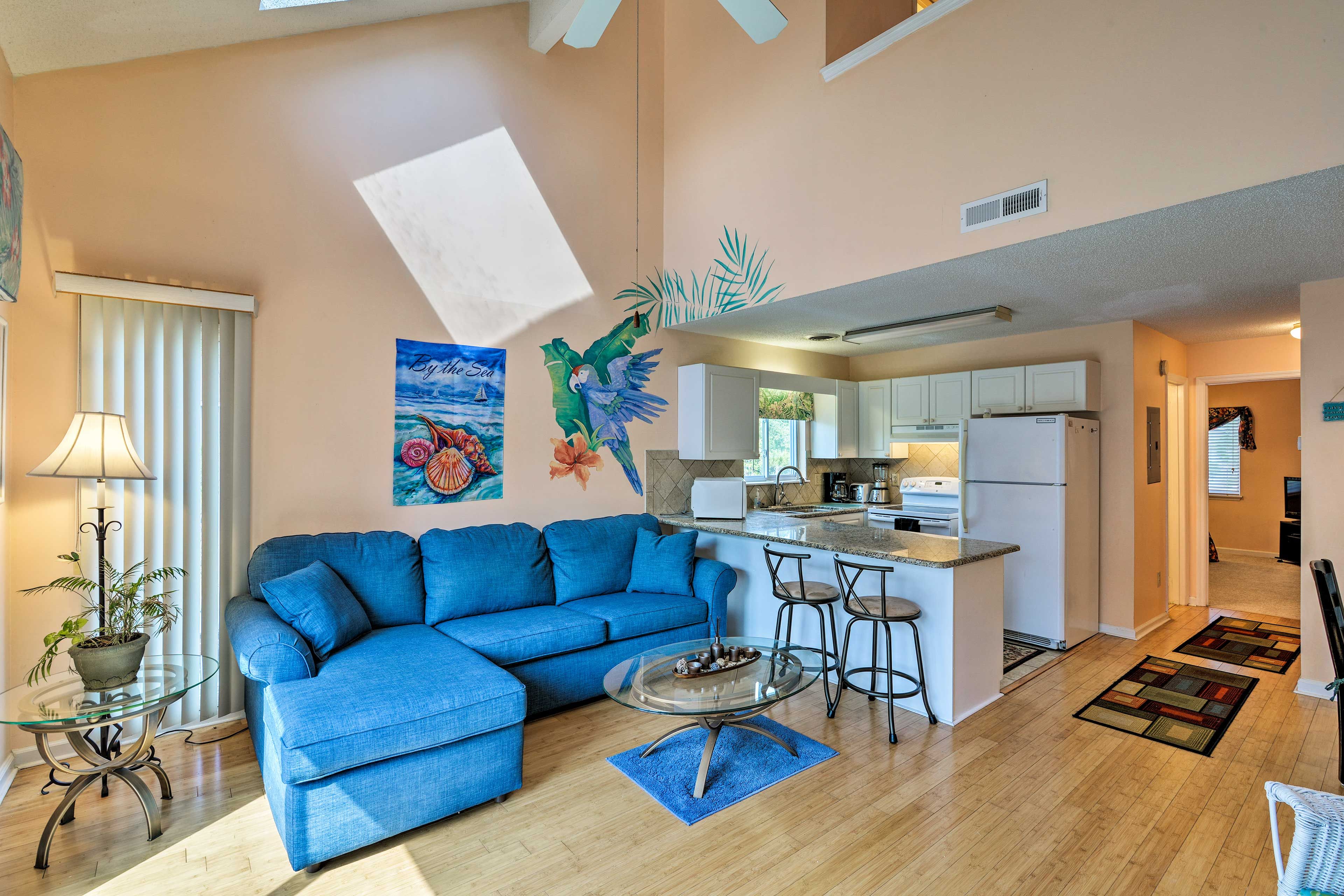 Experience the very best of Myrtle Beach at this vacation rental.