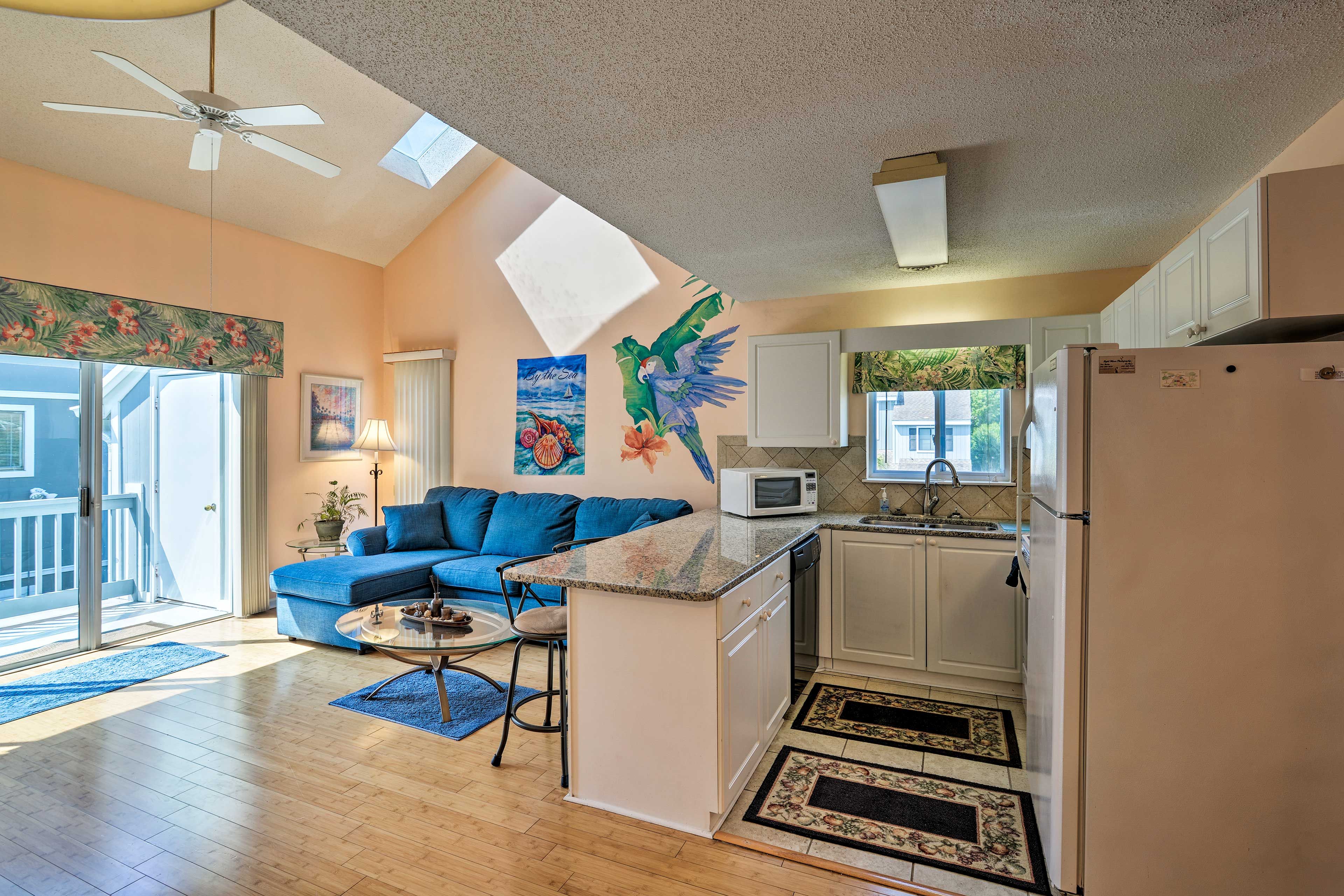 You'll feel right at home during your stay.
