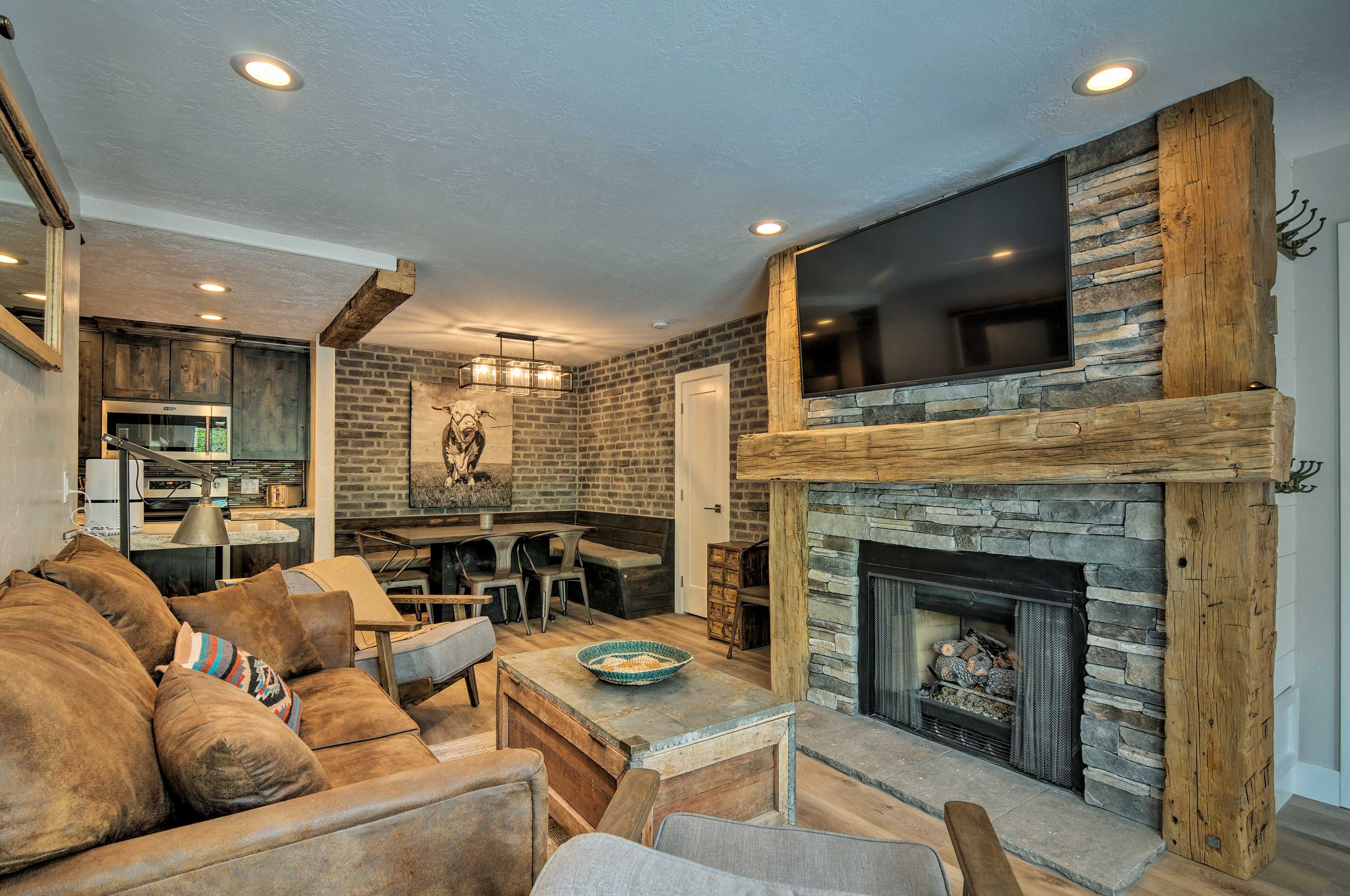 Brian Head Vacation Rental | 2BR | 2BA | 1,000 Sq Ft | Steps to Enter