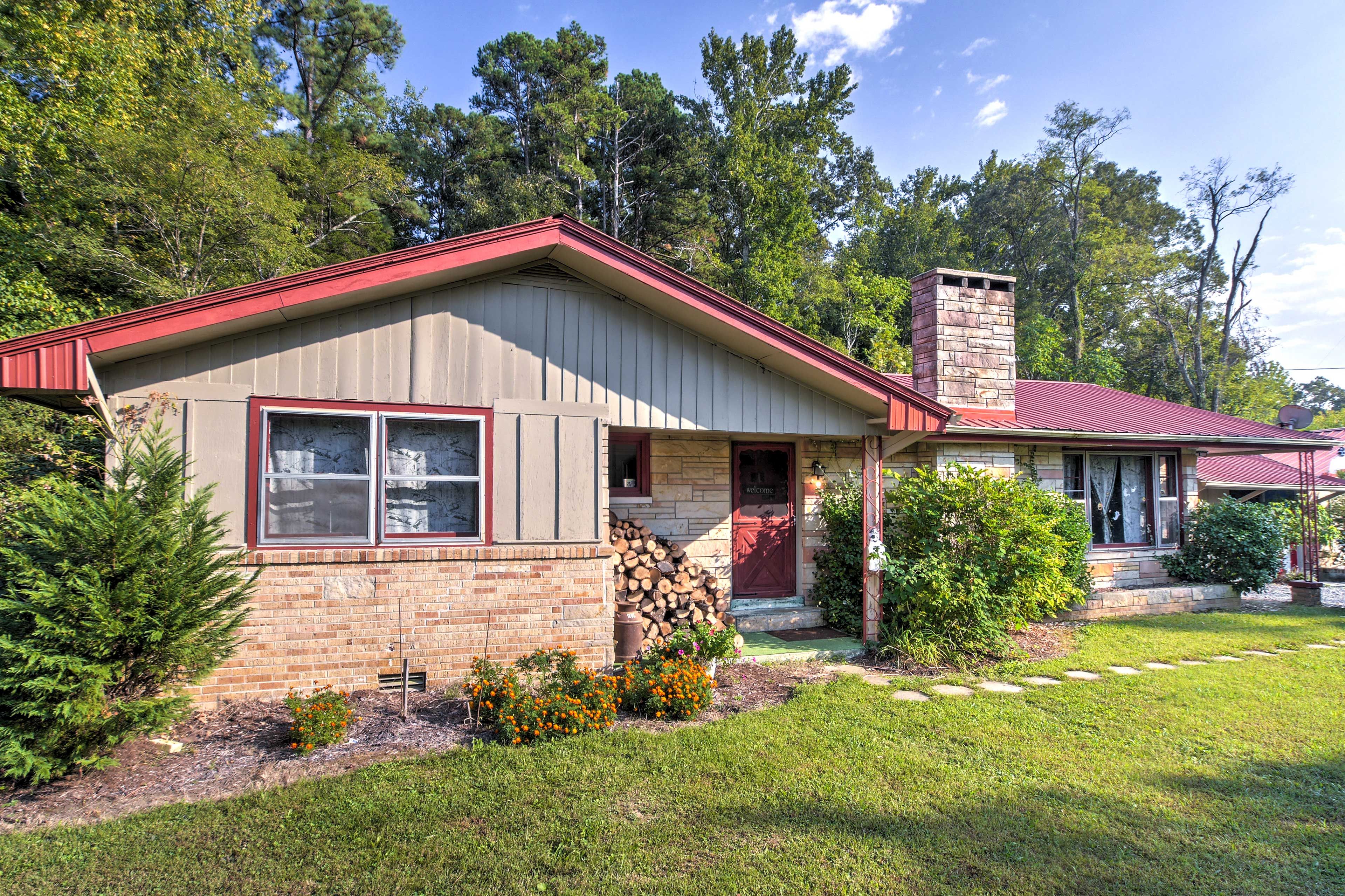 This home is a hunter and fisher's paradise!