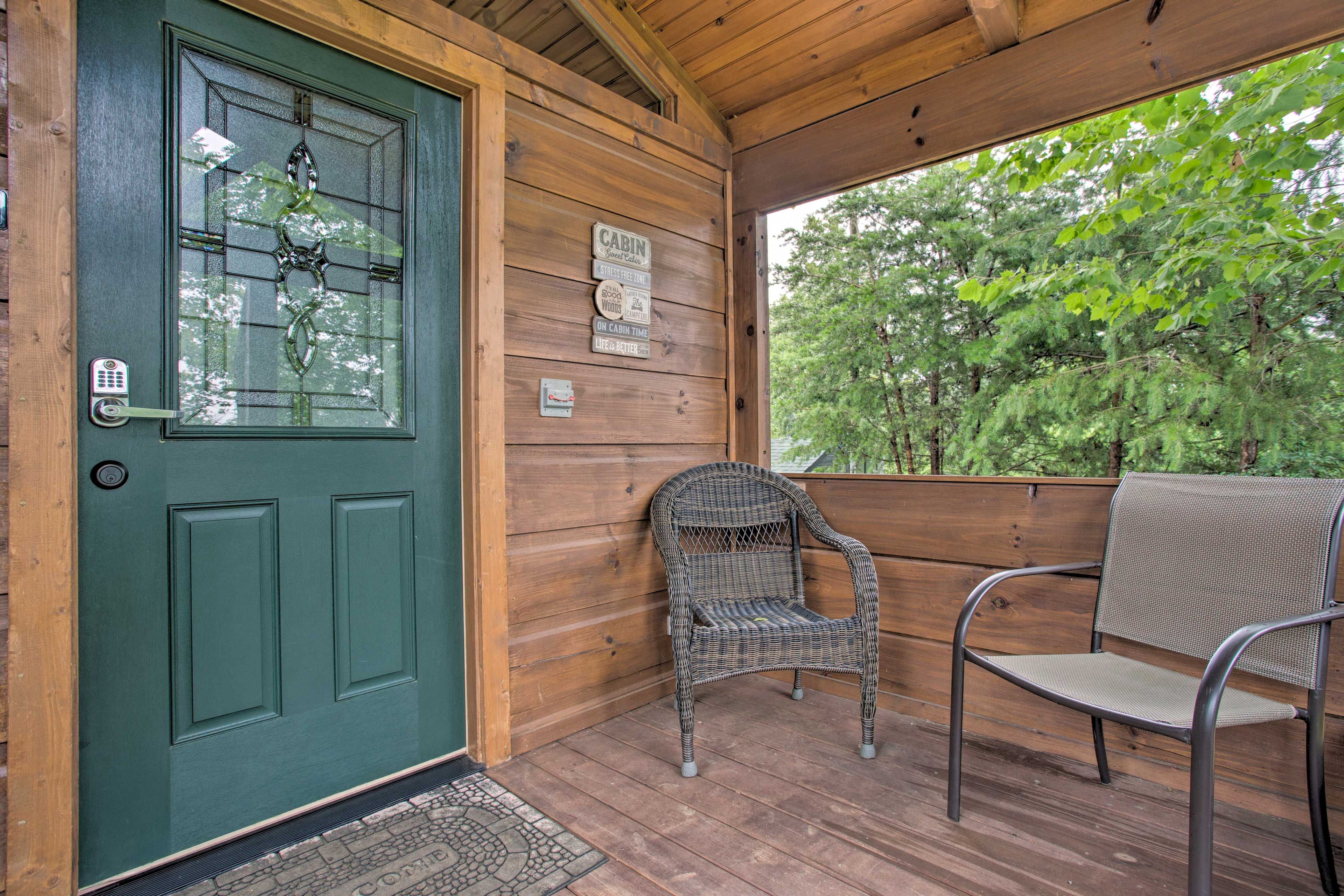 Covered Front Deck