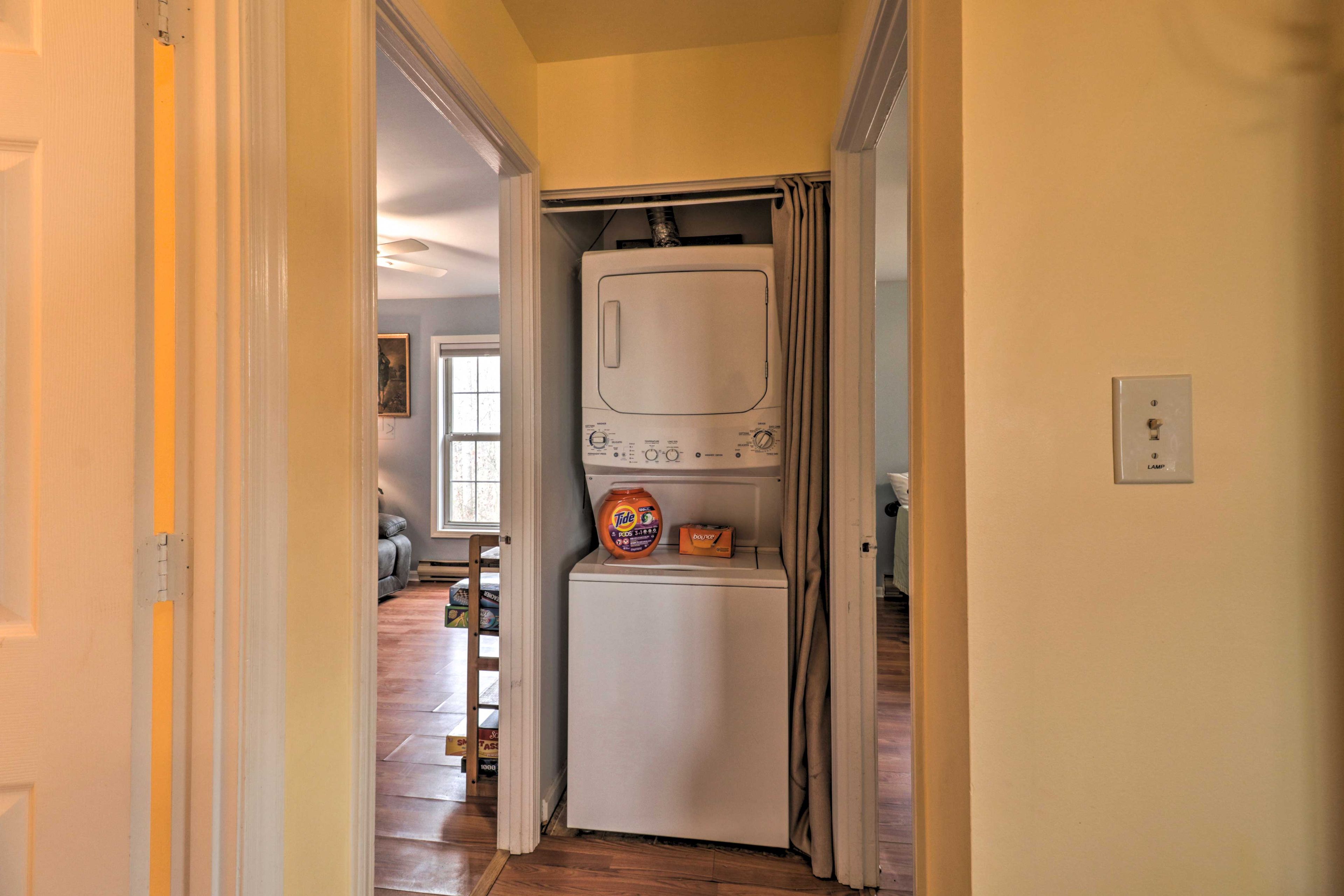 In-Home Laundry | Linens & Towels Provided