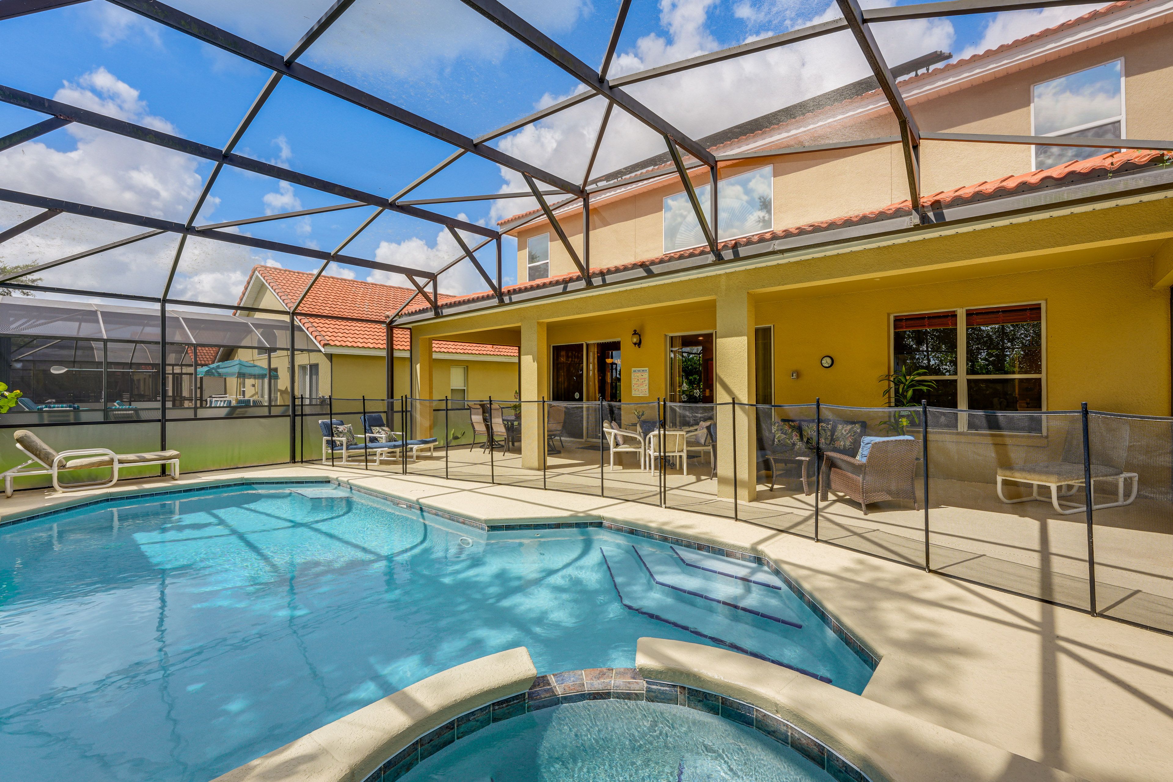 Exterior Space | Private Pool & Spa (Heated w/ Fee)