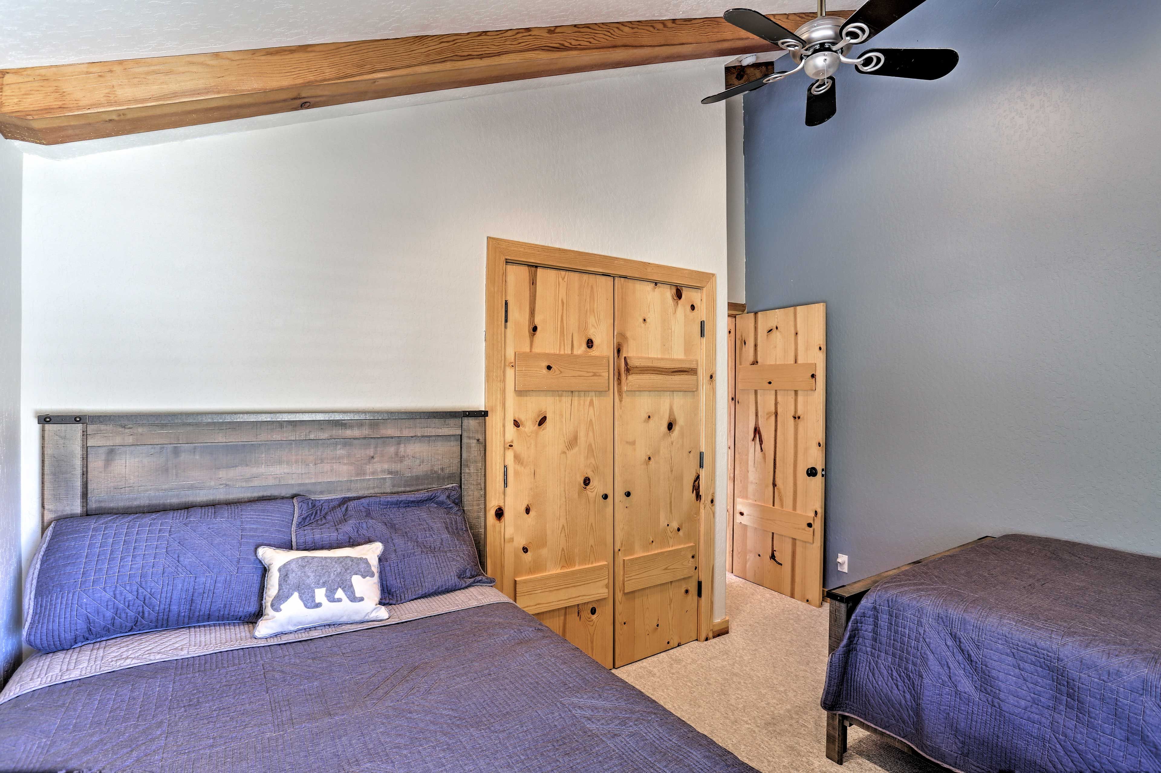 Bedroom 3 | 2 Full Beds