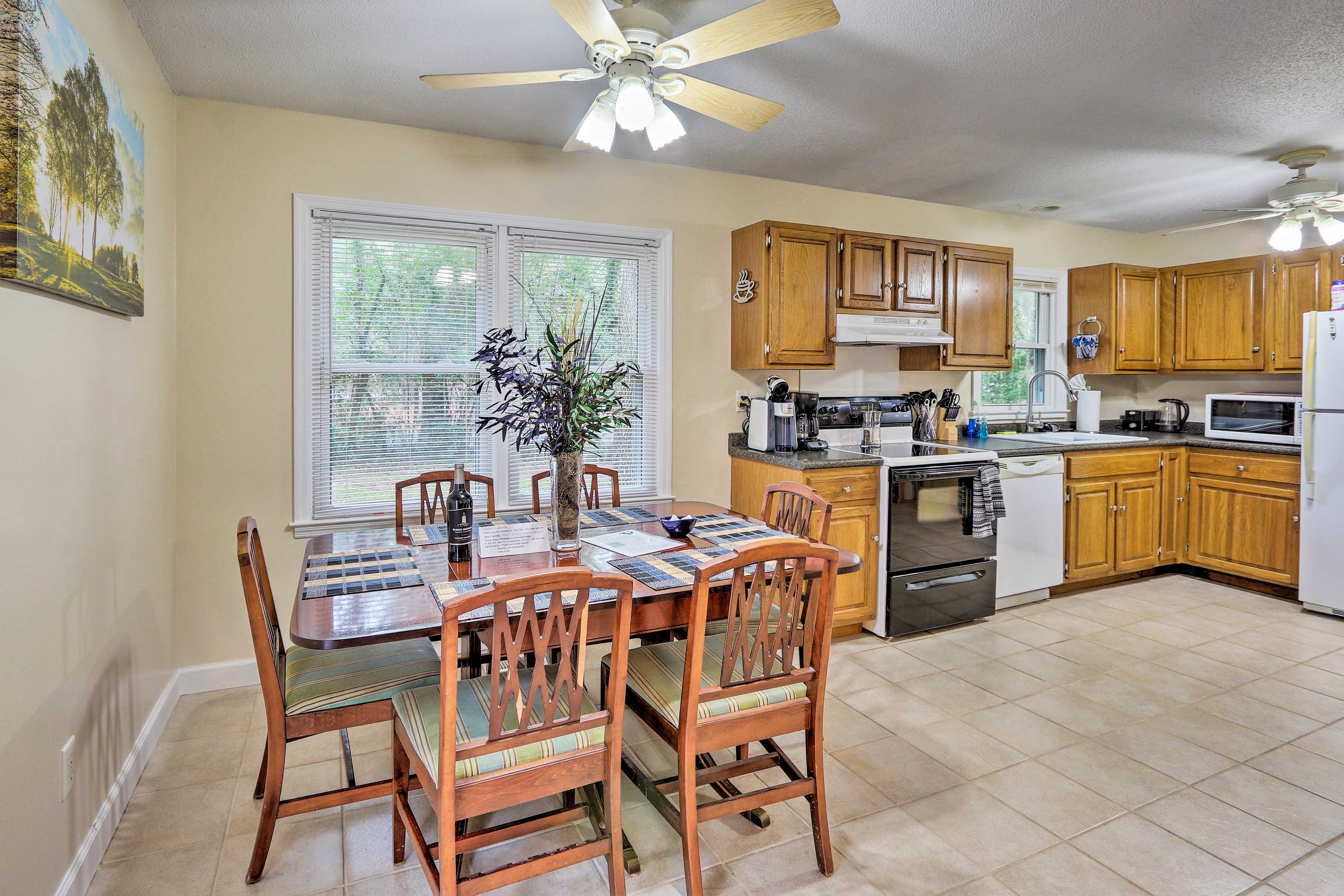 Dining Area | 1st Floor | Dishware & Flatware