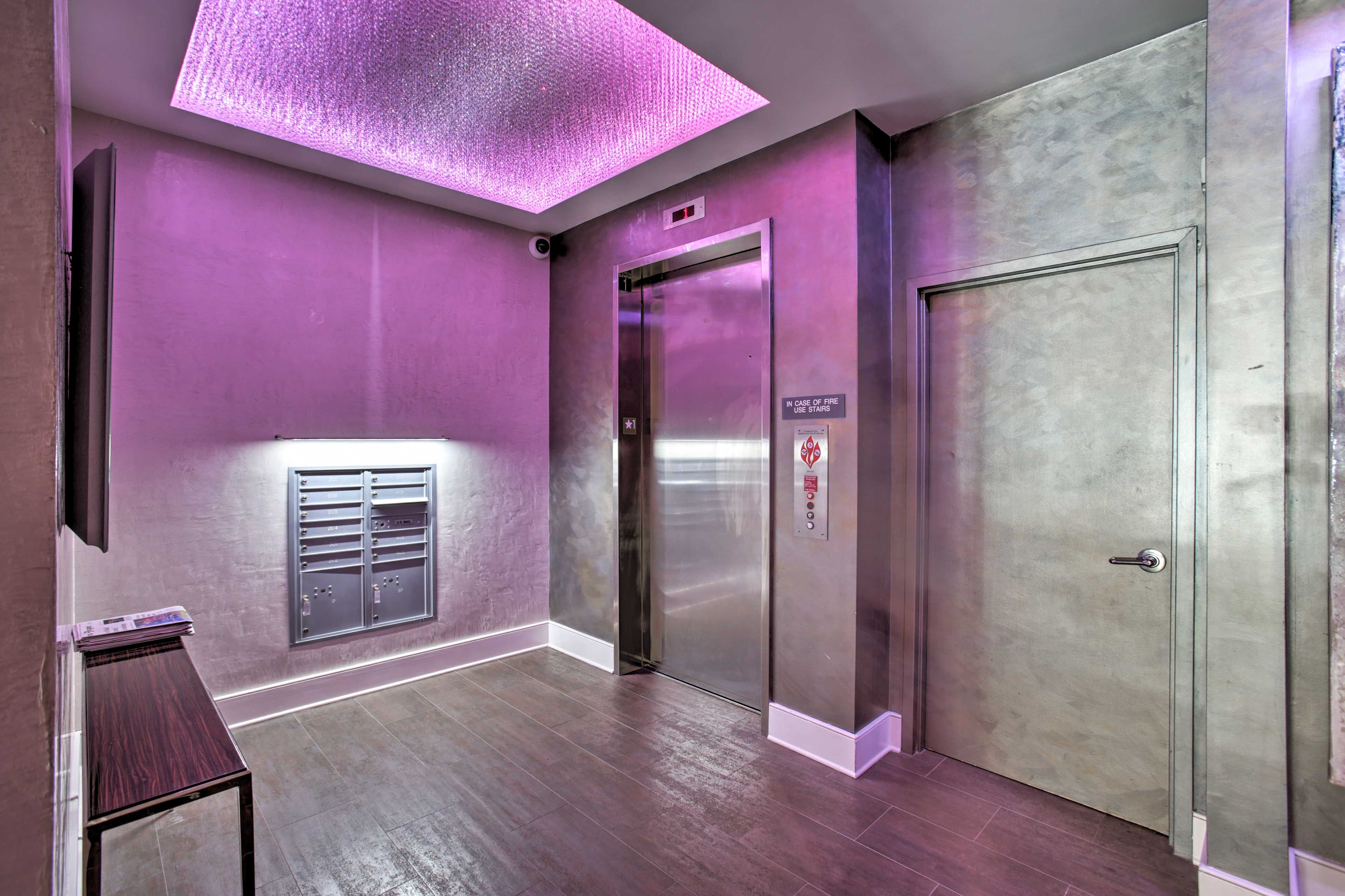 The home is located in the Le Fabricant Building.