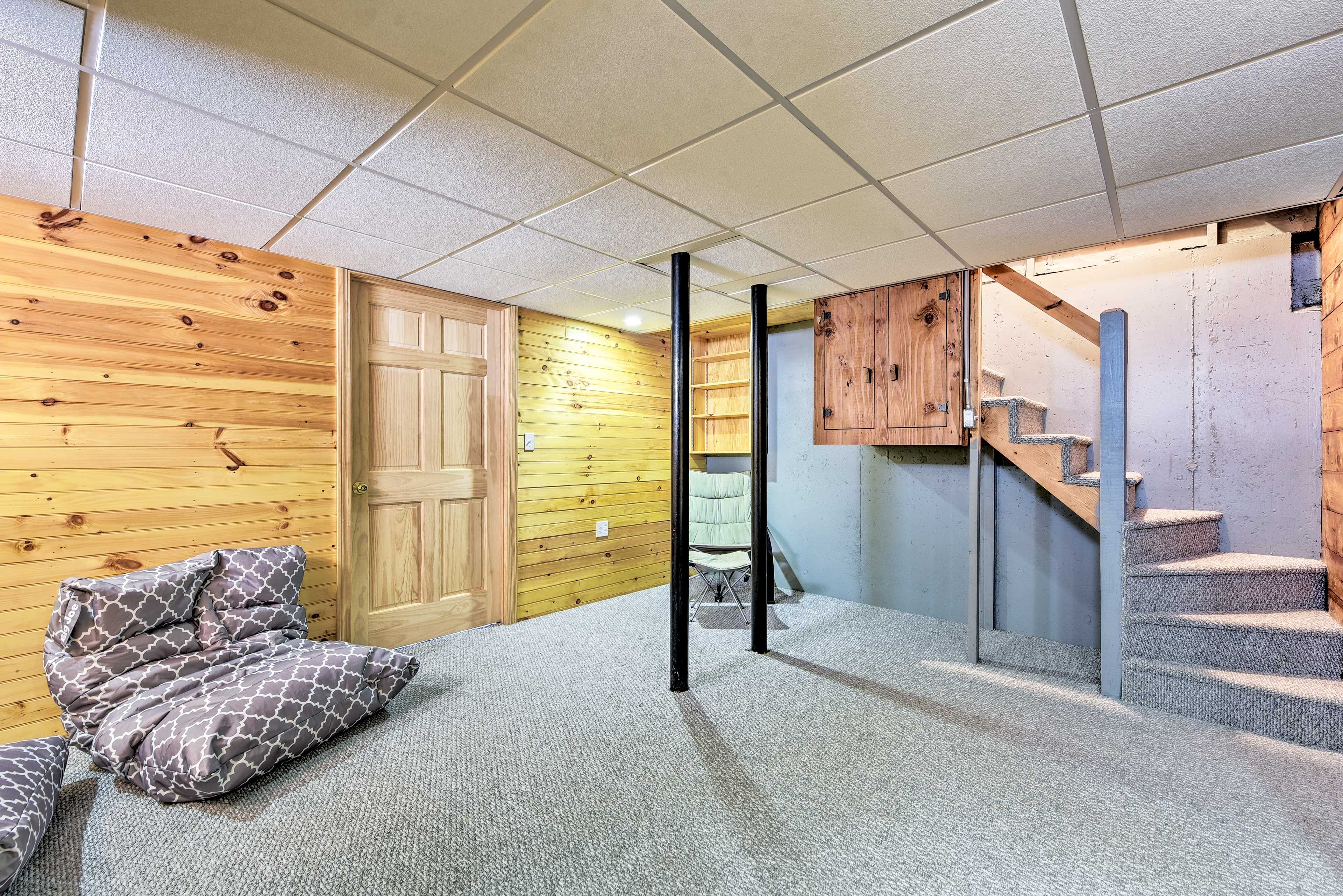 Basement Living Area