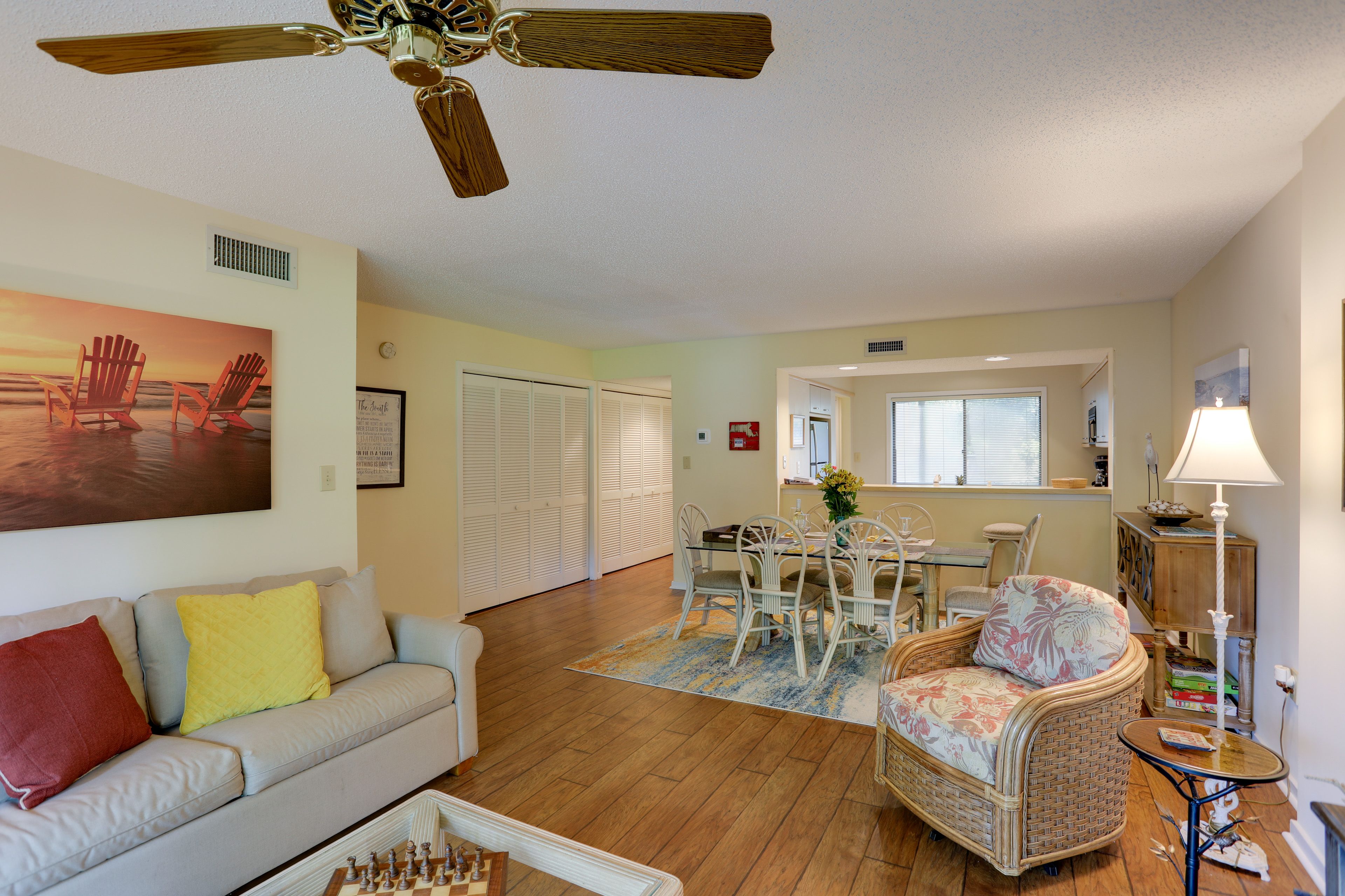 Living Room | Board Games Provided