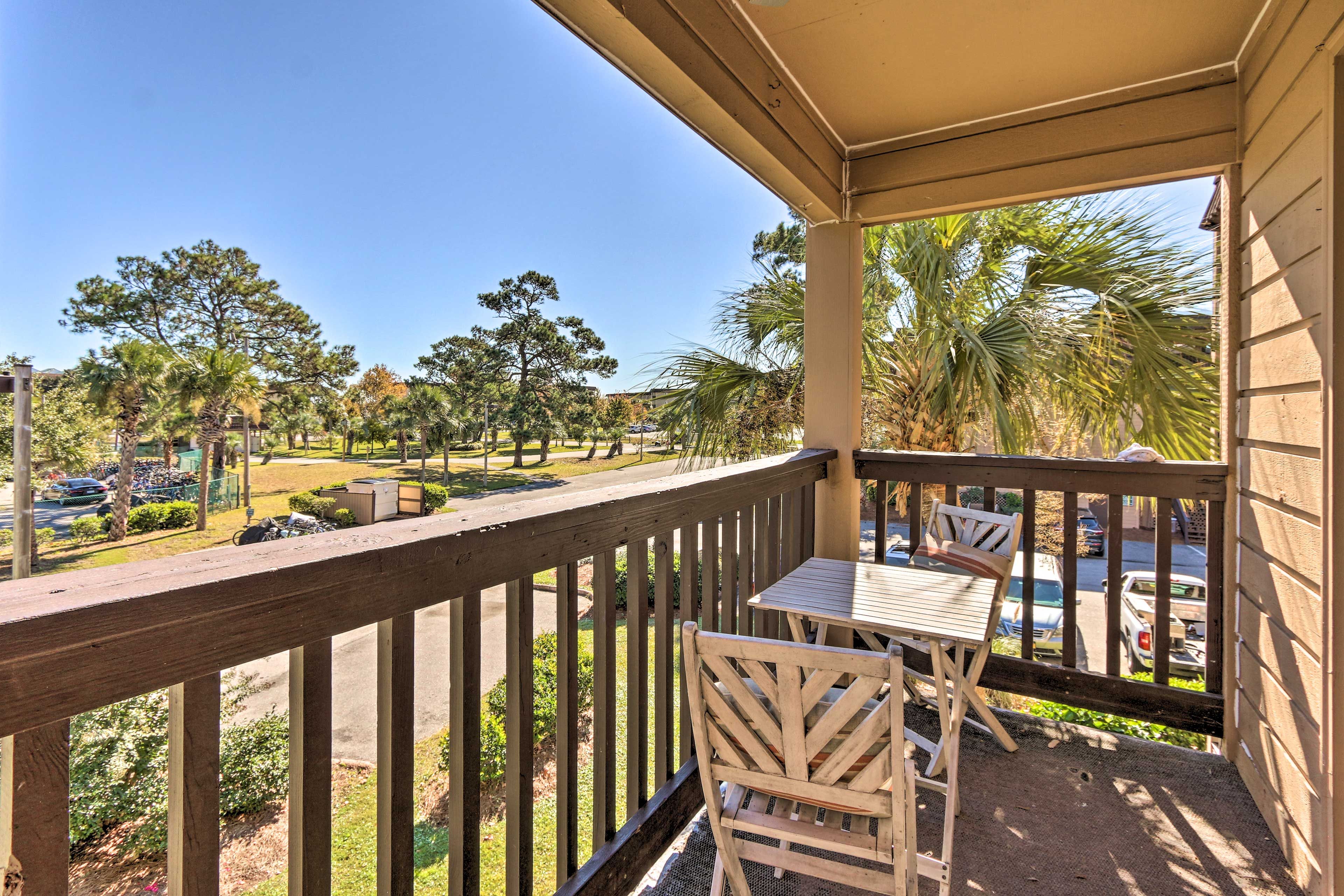 Furnished Balcony