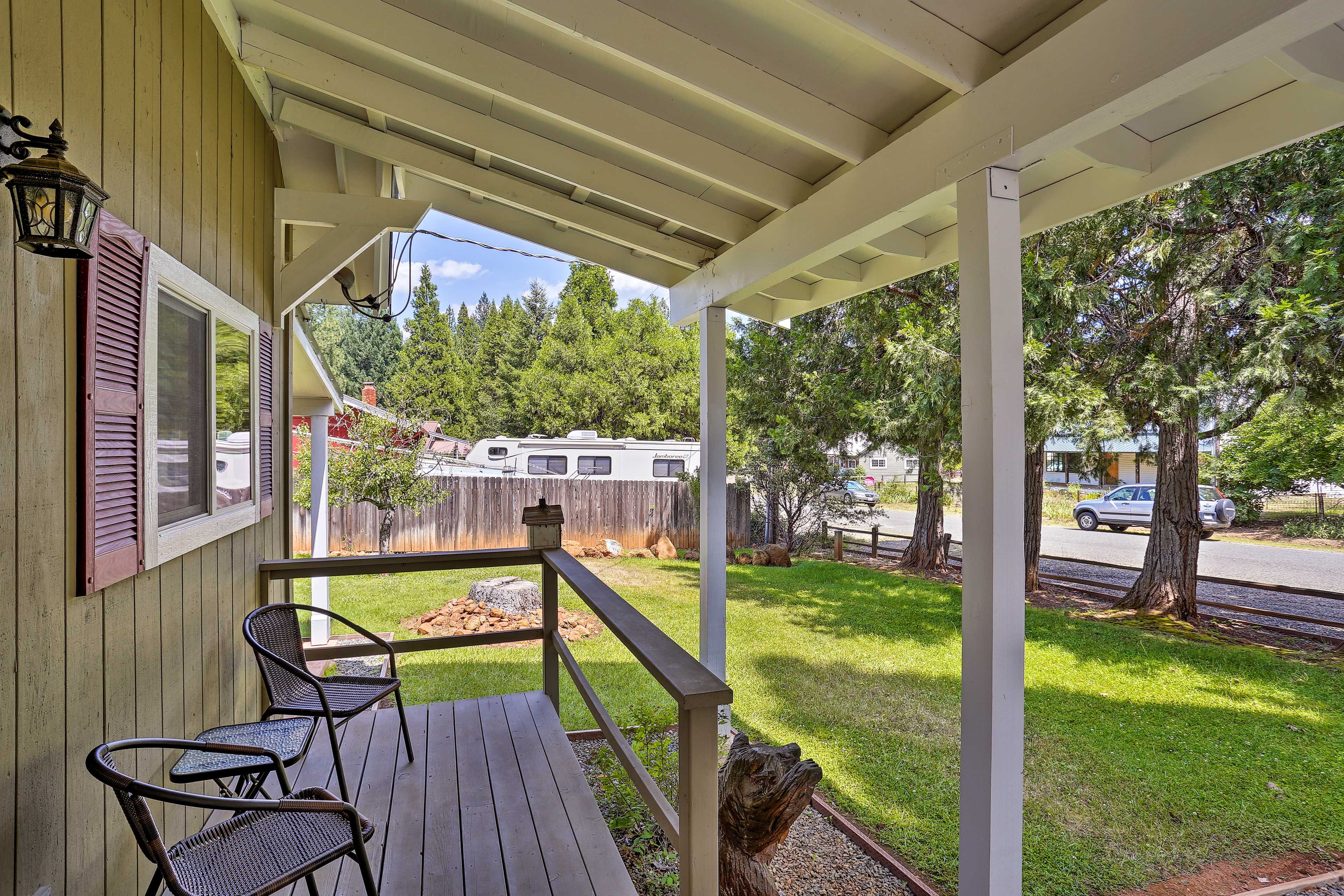 Covered Front Porch