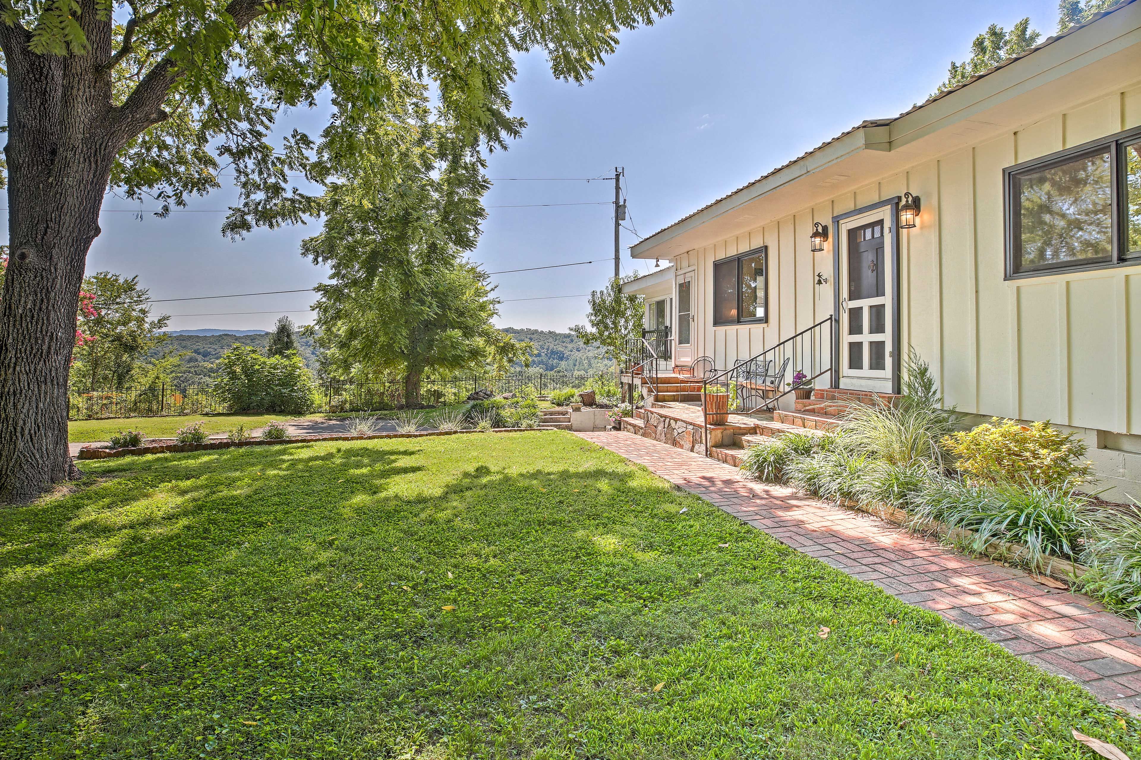 Exterior | Views | Pond | Spacious Yard