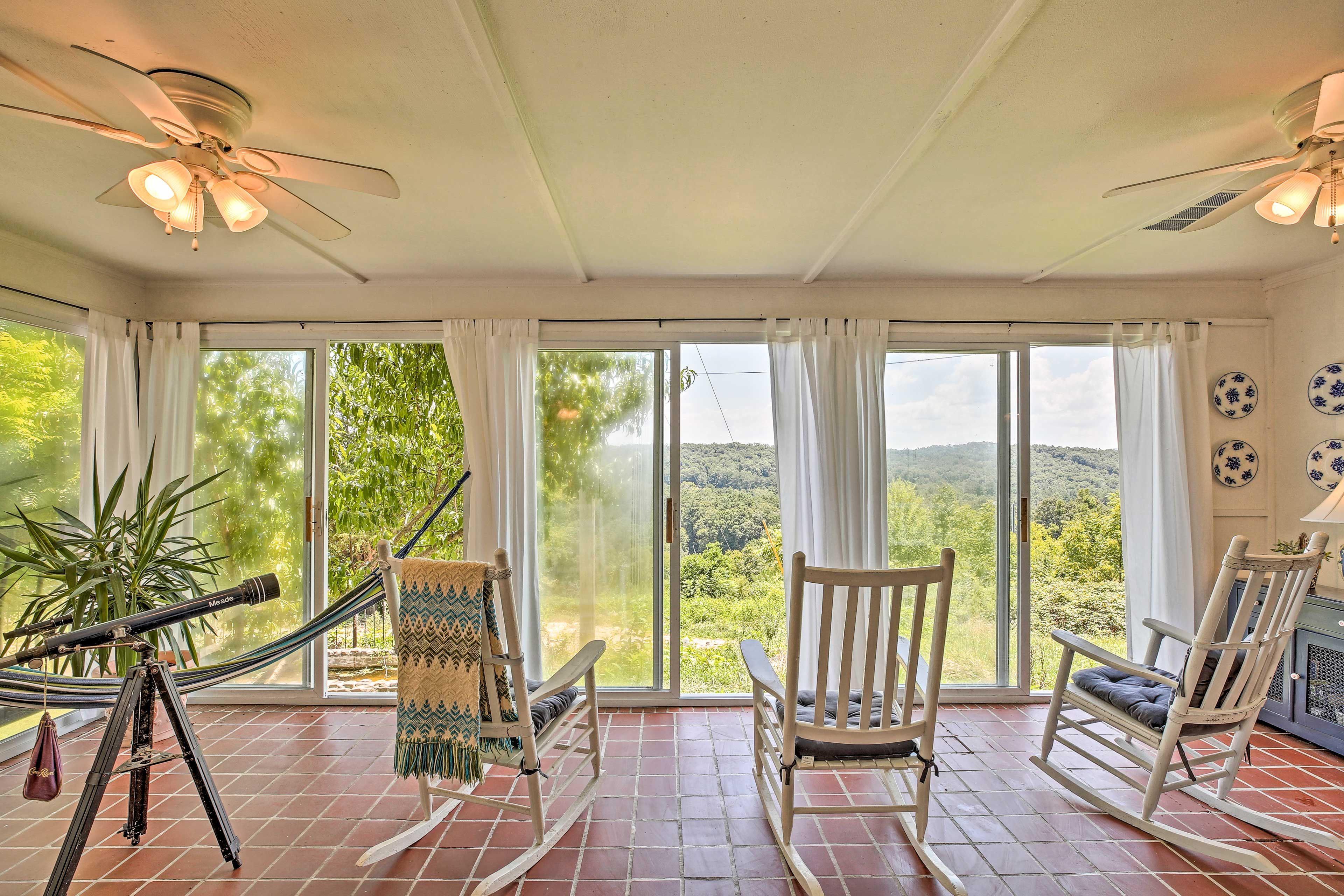Sunroom | Rocking Chairs | Hammock