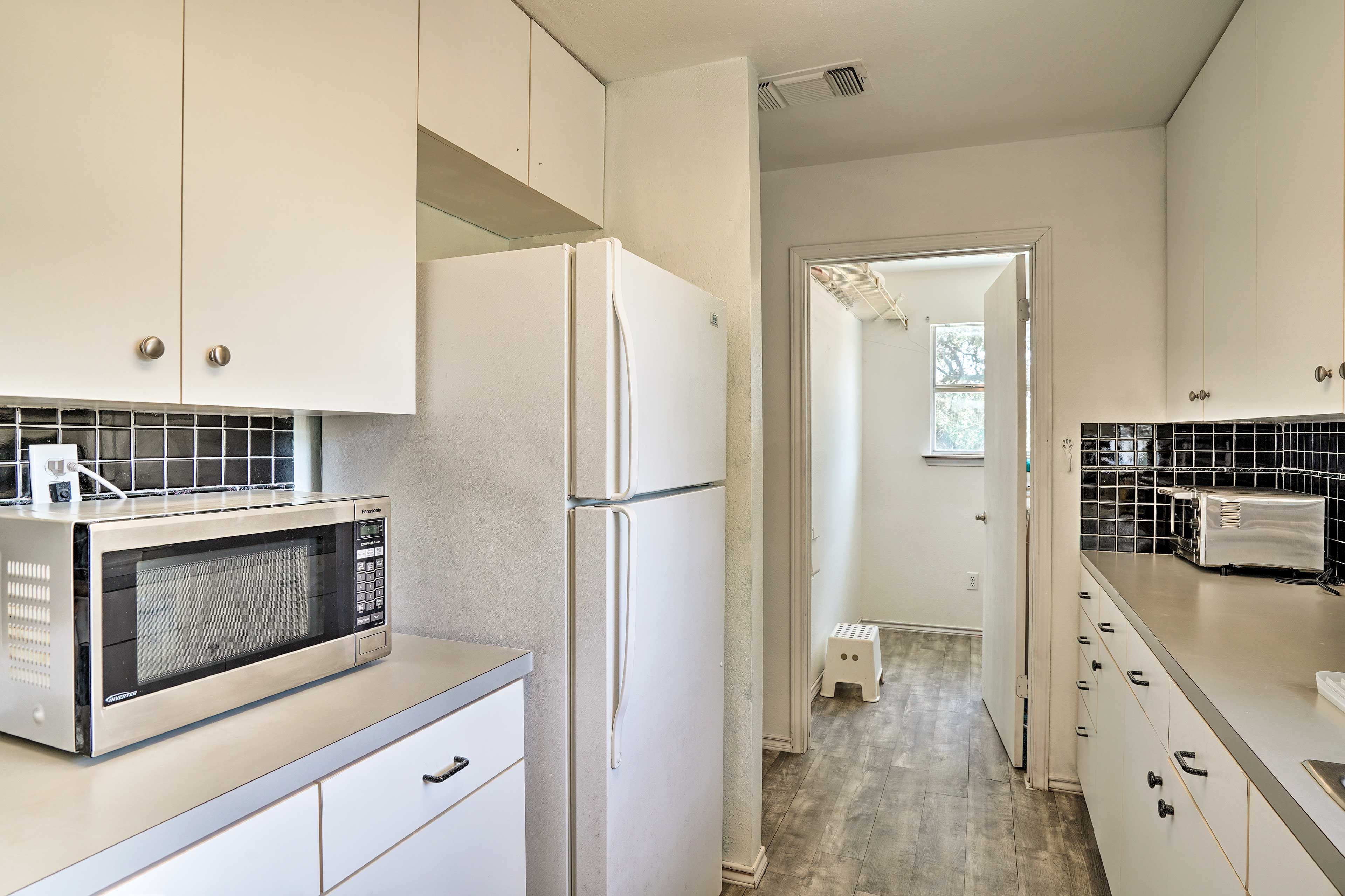 Store all the beverages, goodies and snacks you have in the fridge!