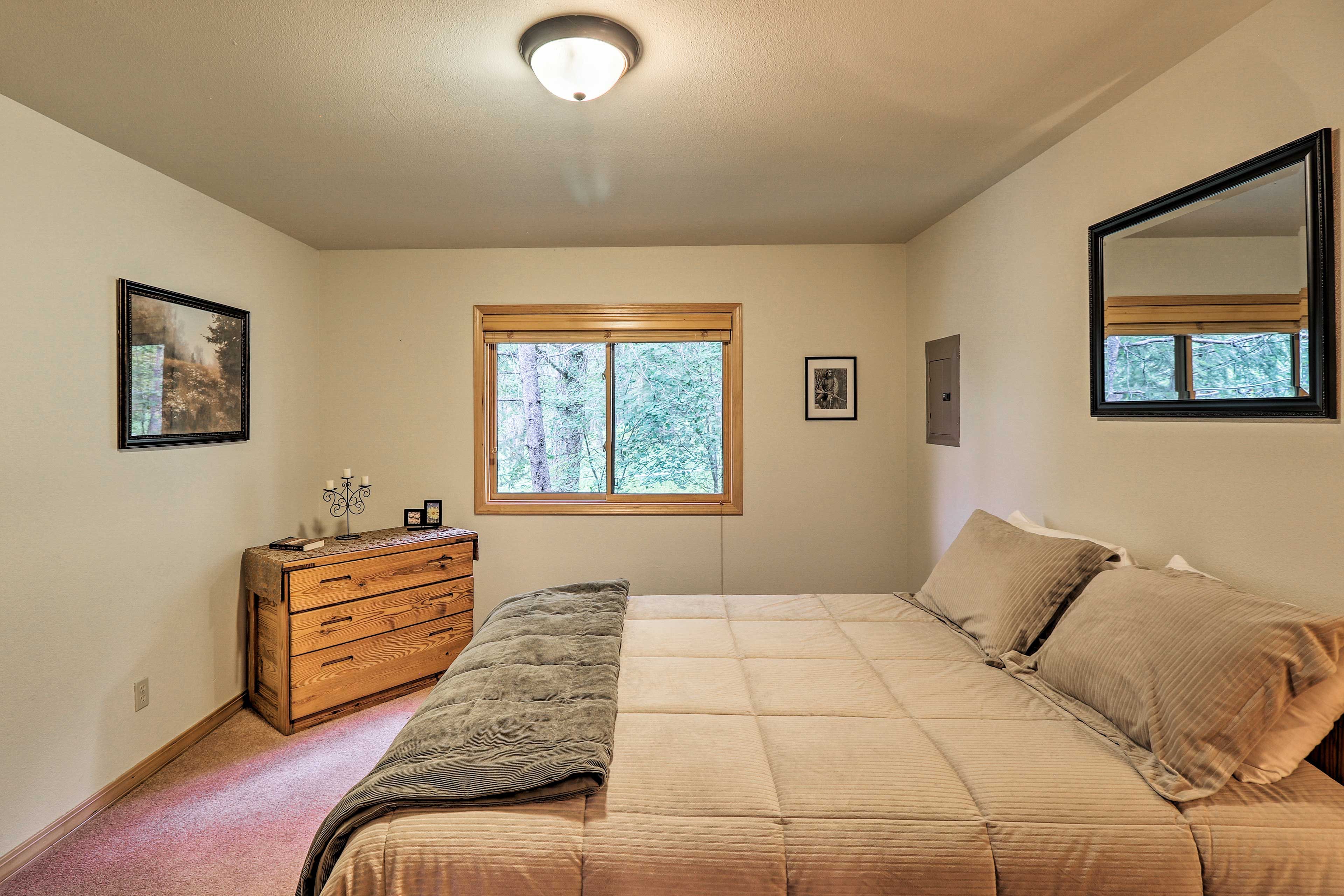 Rest your head in this comfortable retreat.