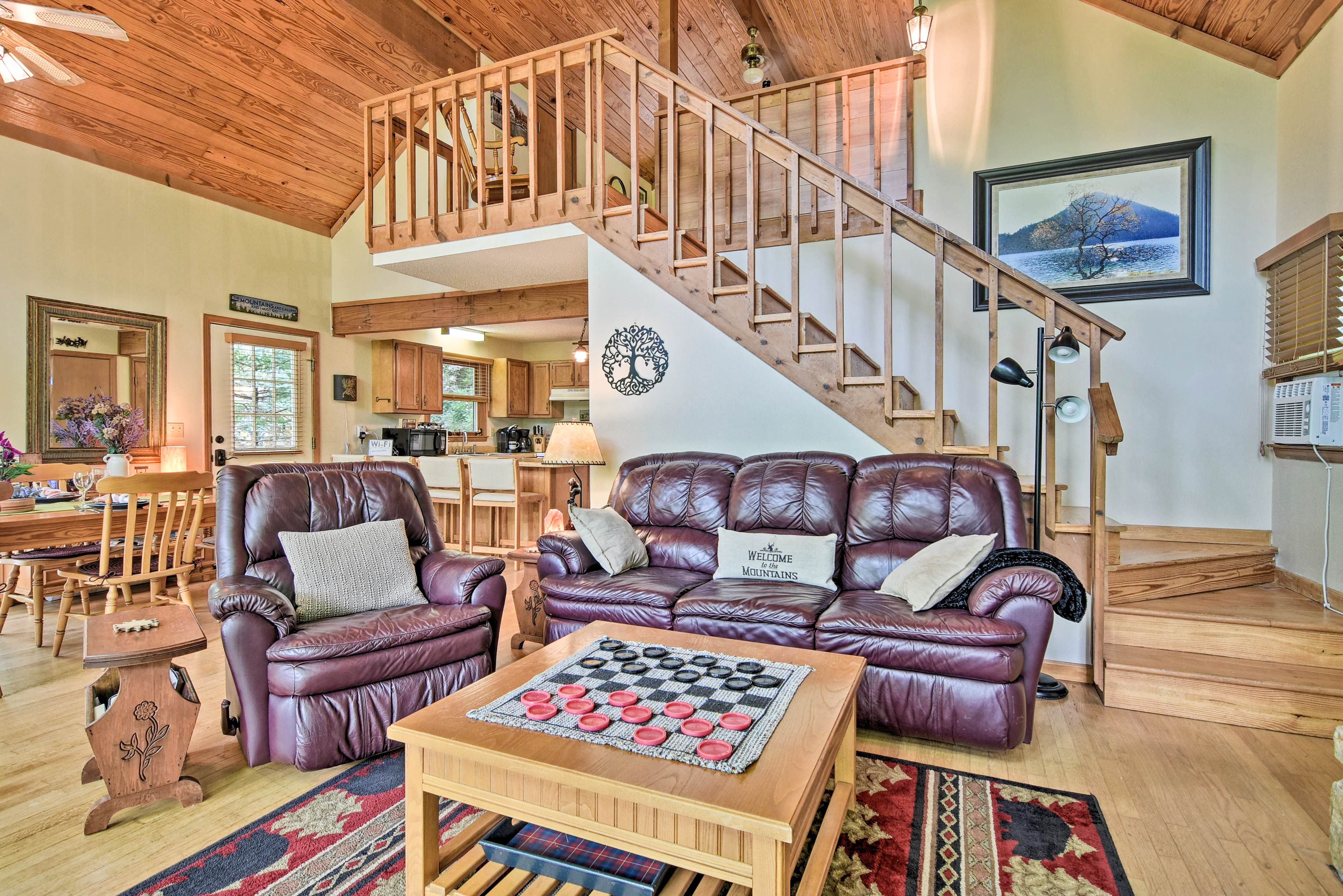 The interior offers 1,800 square feet of living space.