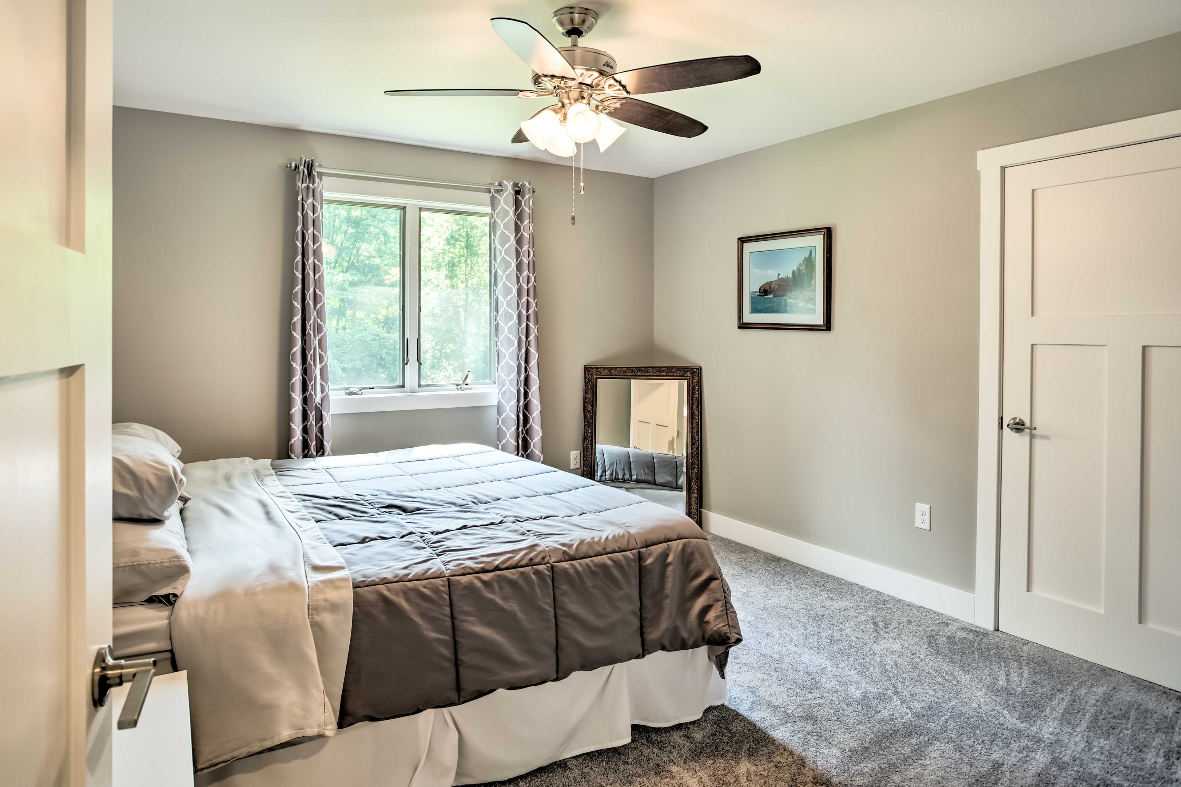 Bedroom 1 | King Bed | Linens Available