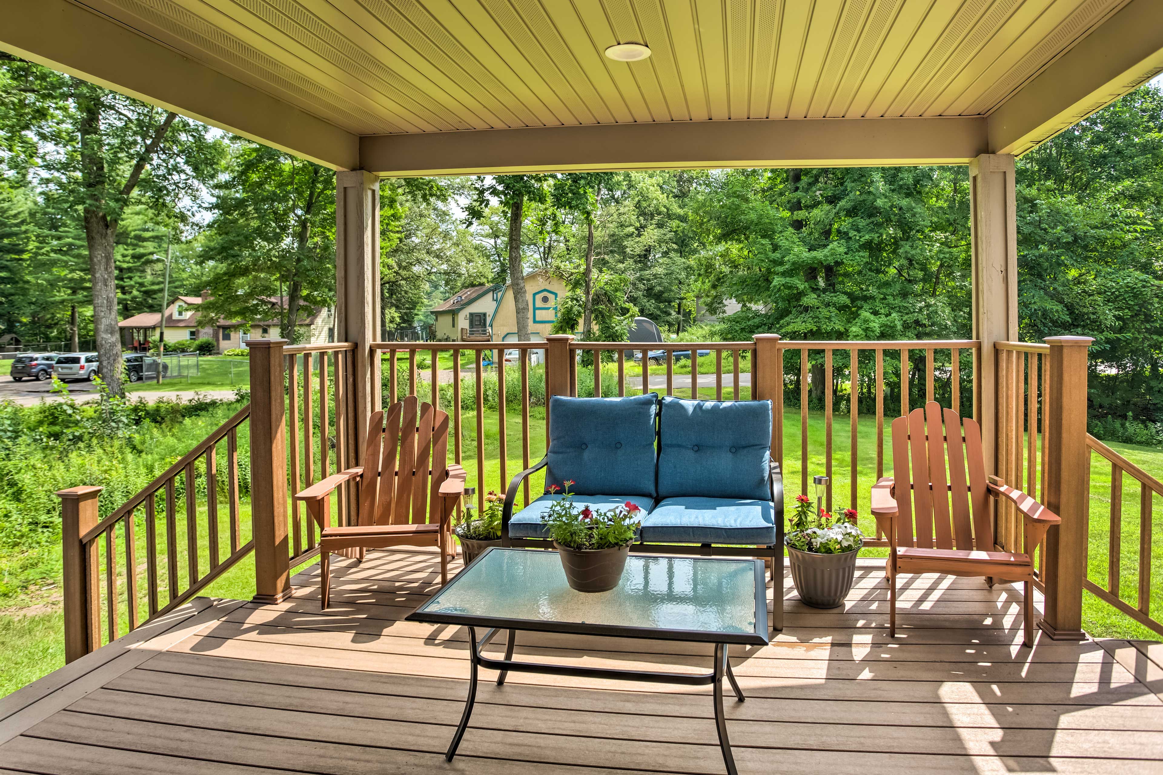 Balsam Lake Vacation Rental | 6BR | 3BA | 3700 Sq Ft | Stairs Only Access