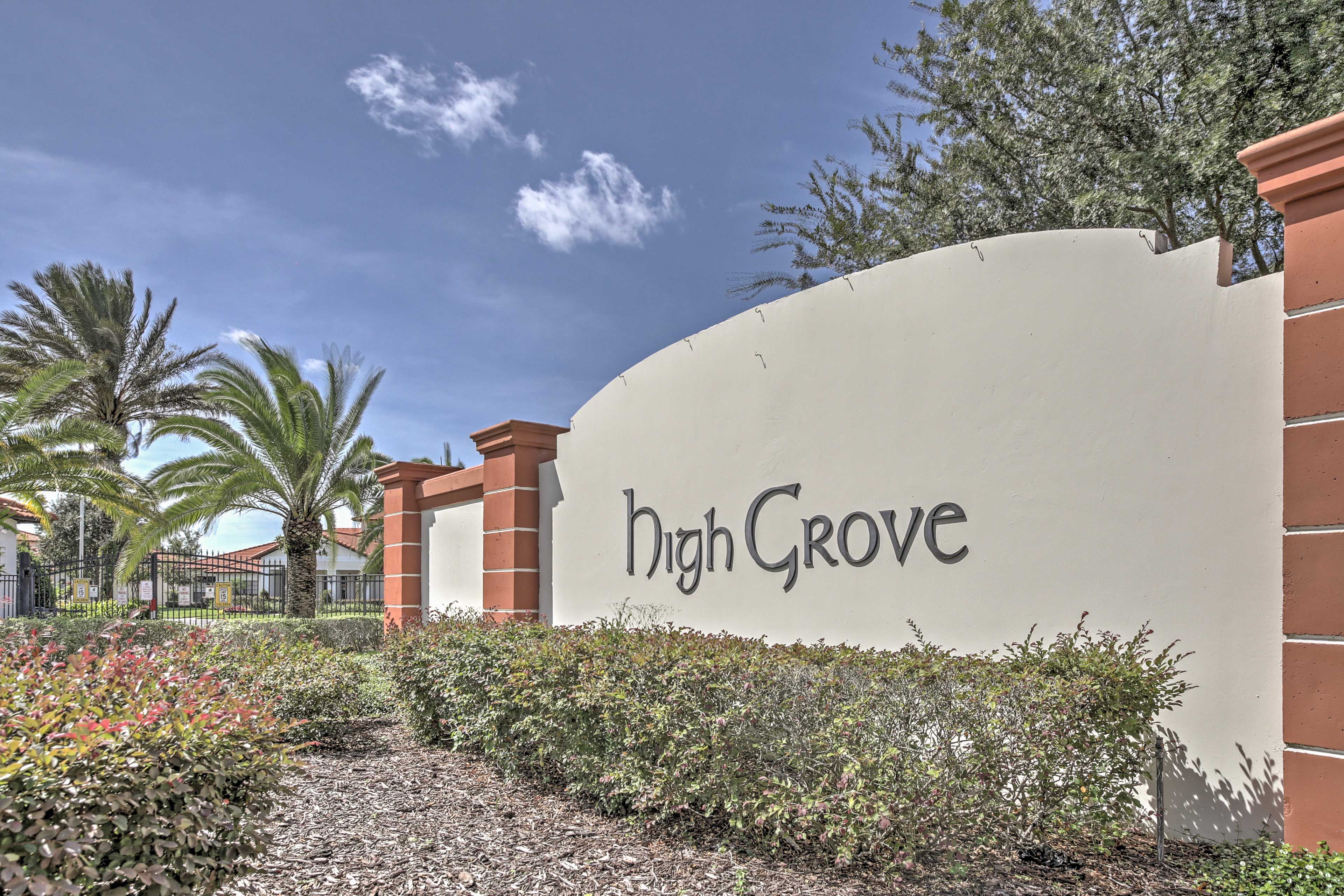 High Grove Community Amenities