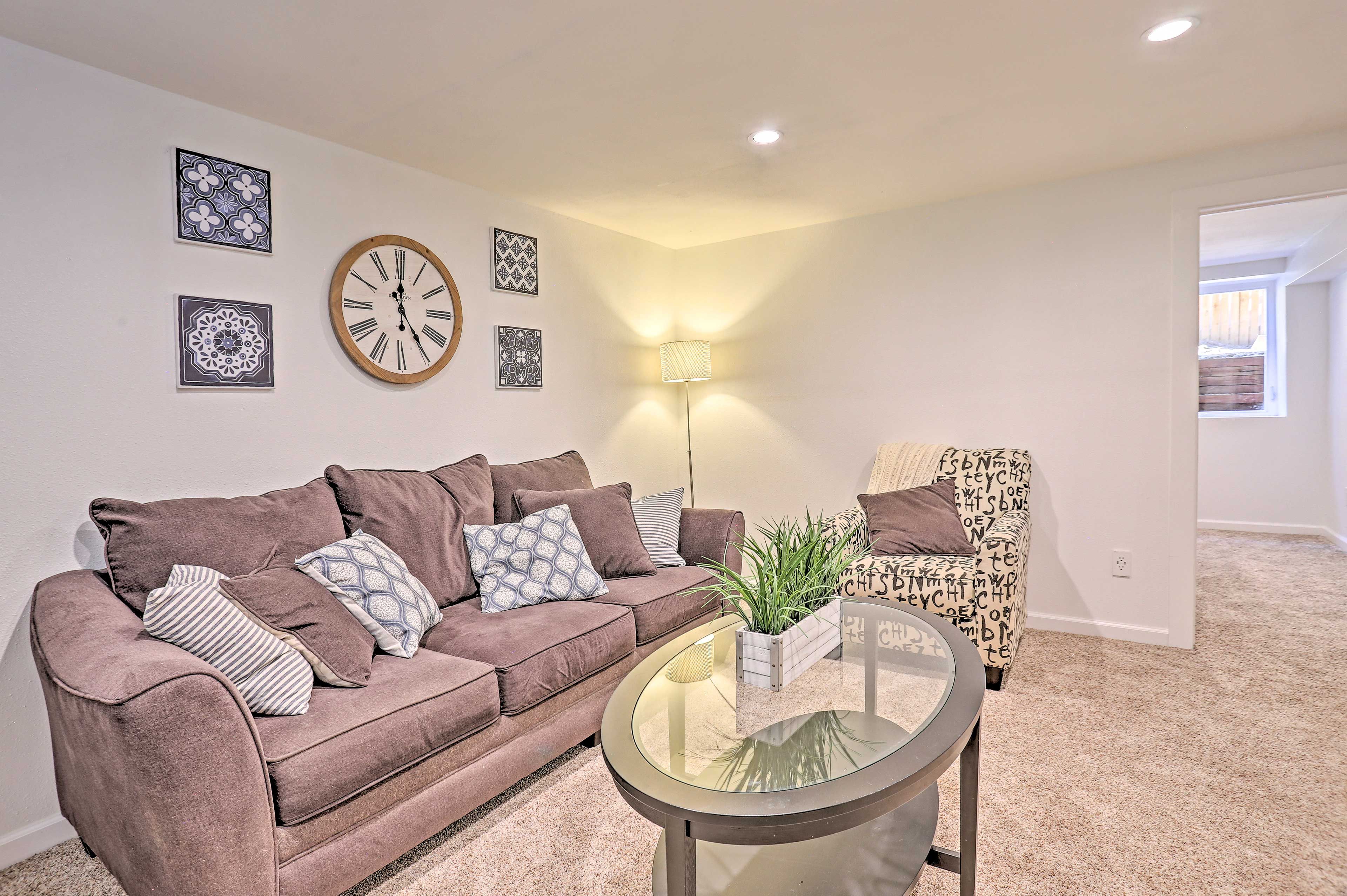 Unwind inside this spacious 2-bedroom, 1-bathroom Denver apartment!