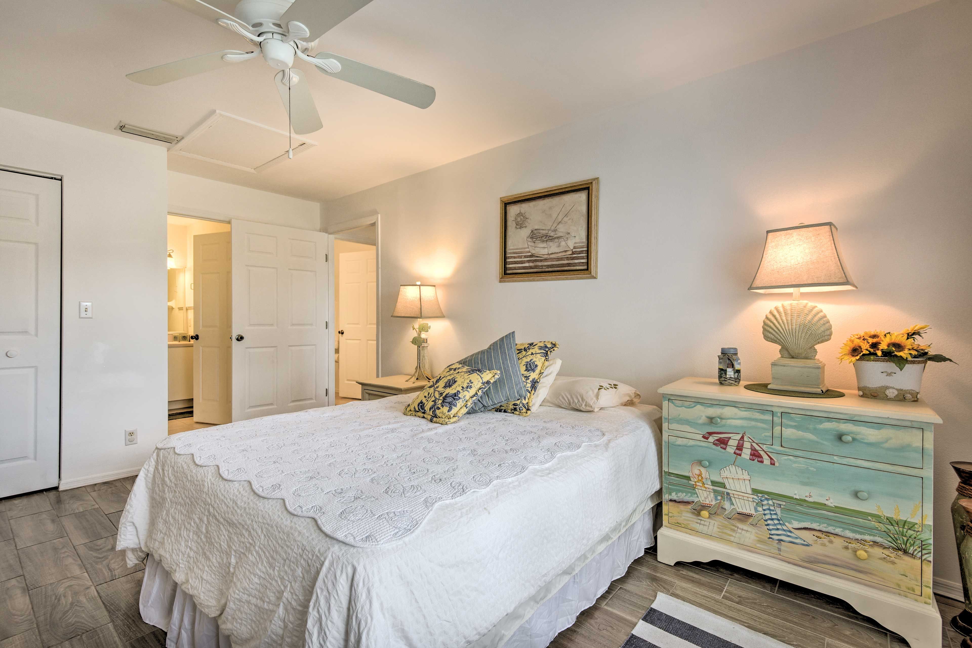 Wake up to plenty of natural light.