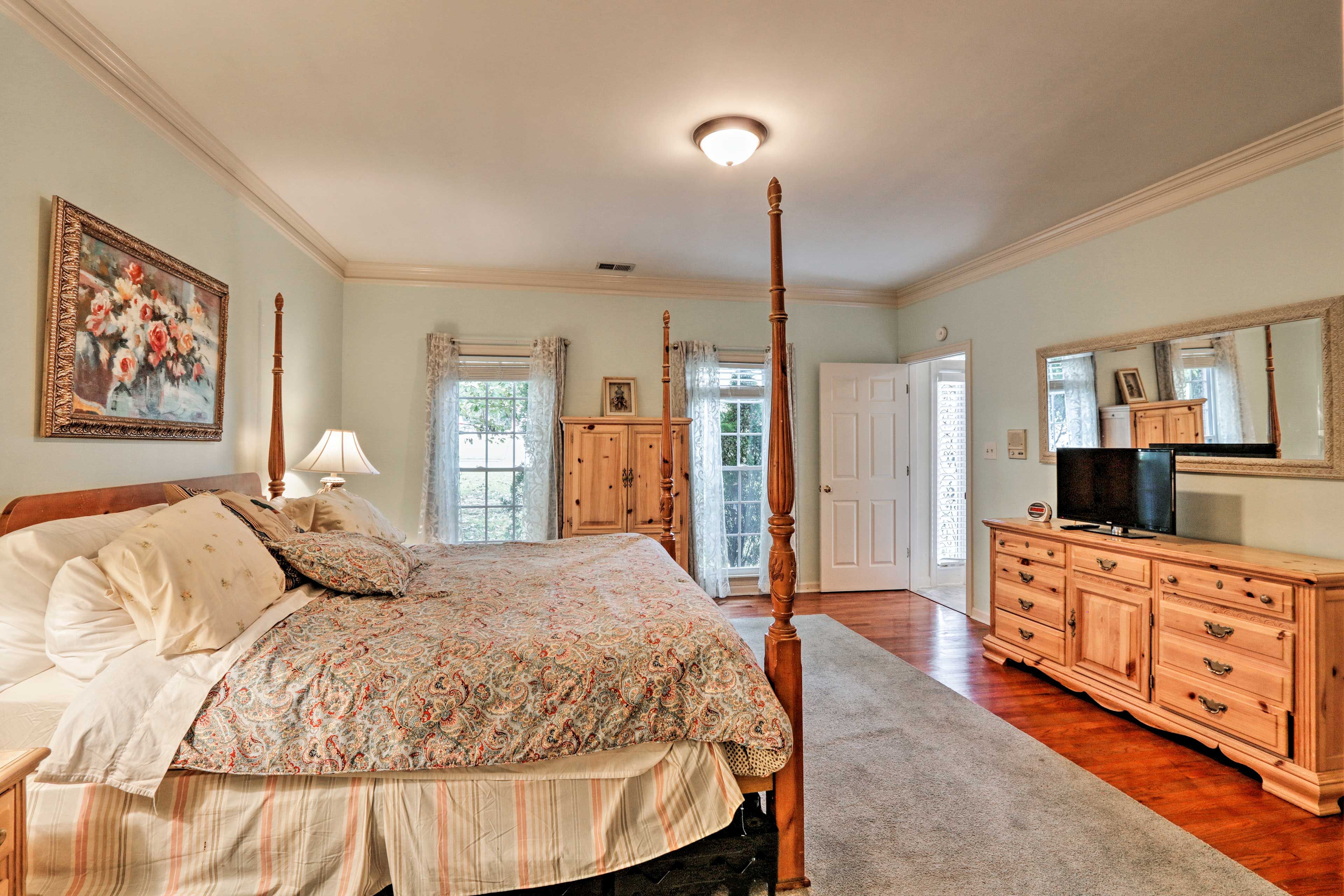 Watch TV as you drift off to sleep.