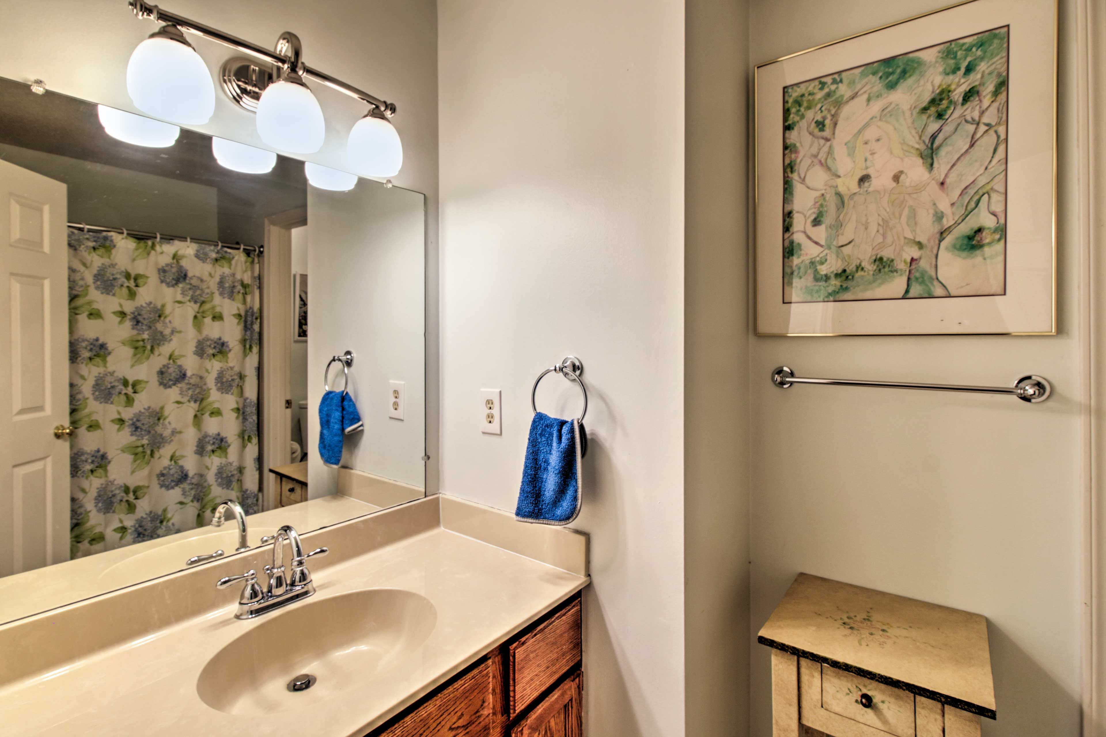 Take a warm shower after an eventful day.