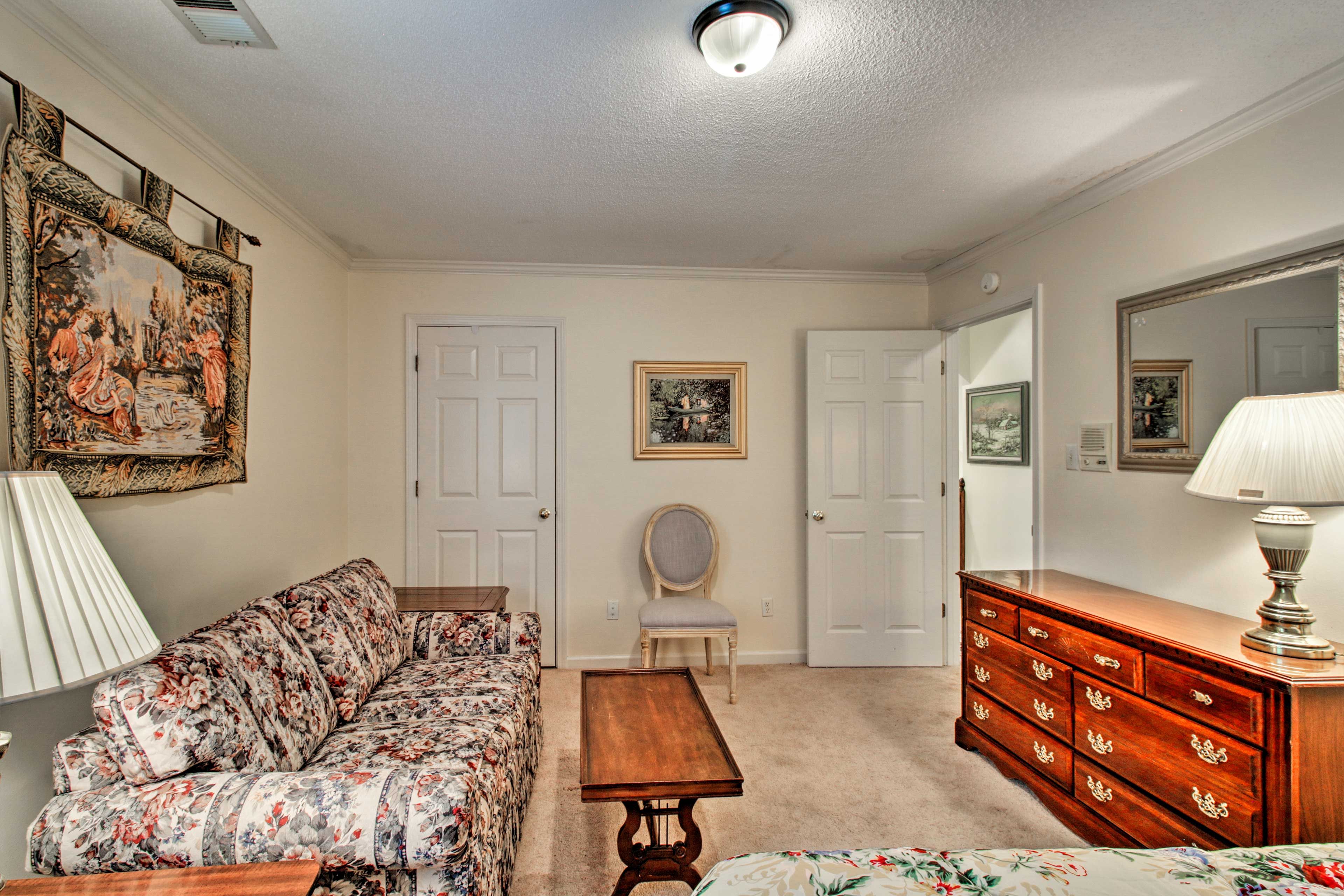 The home welcomes you and your loved ones.