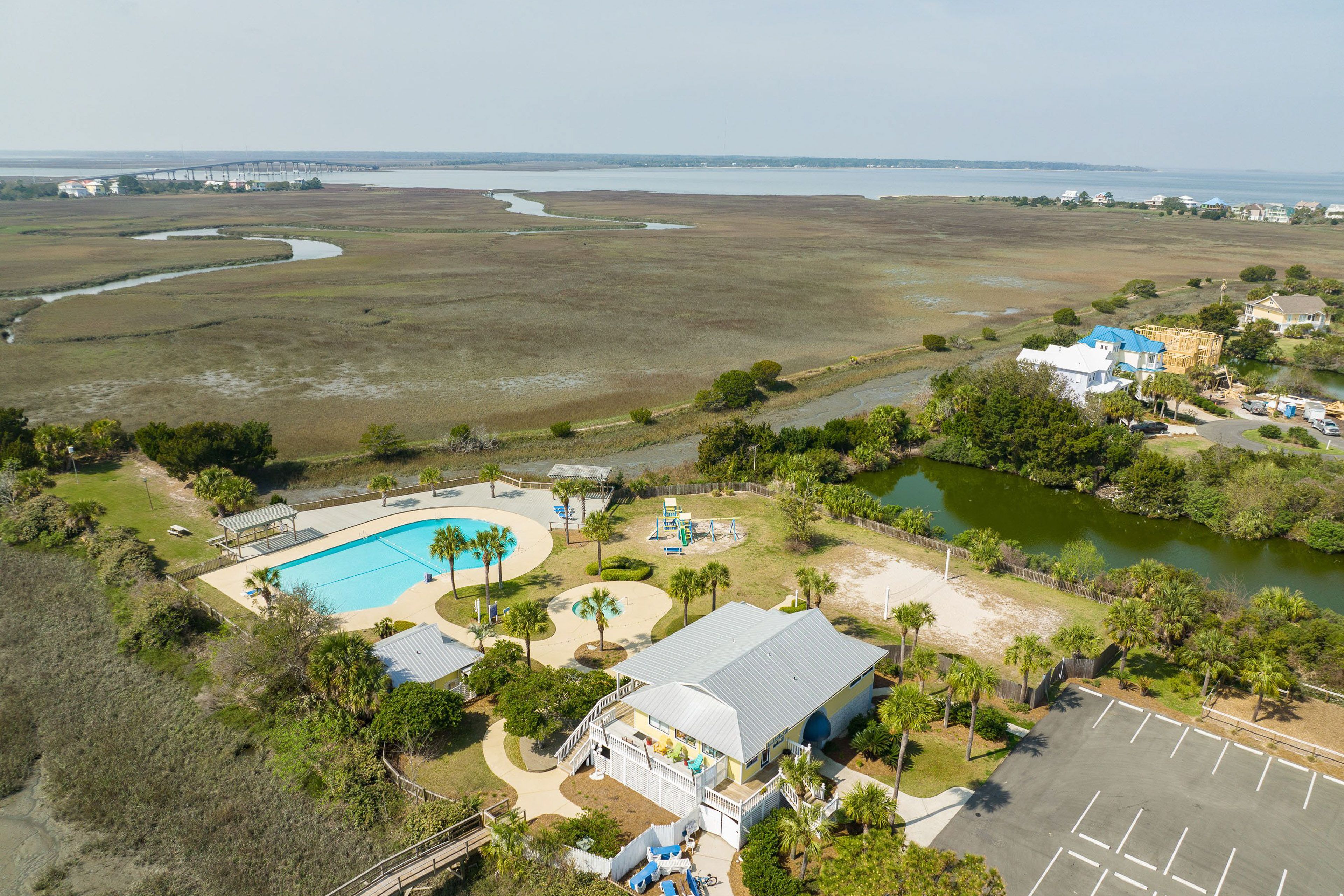 Aerial View of Community