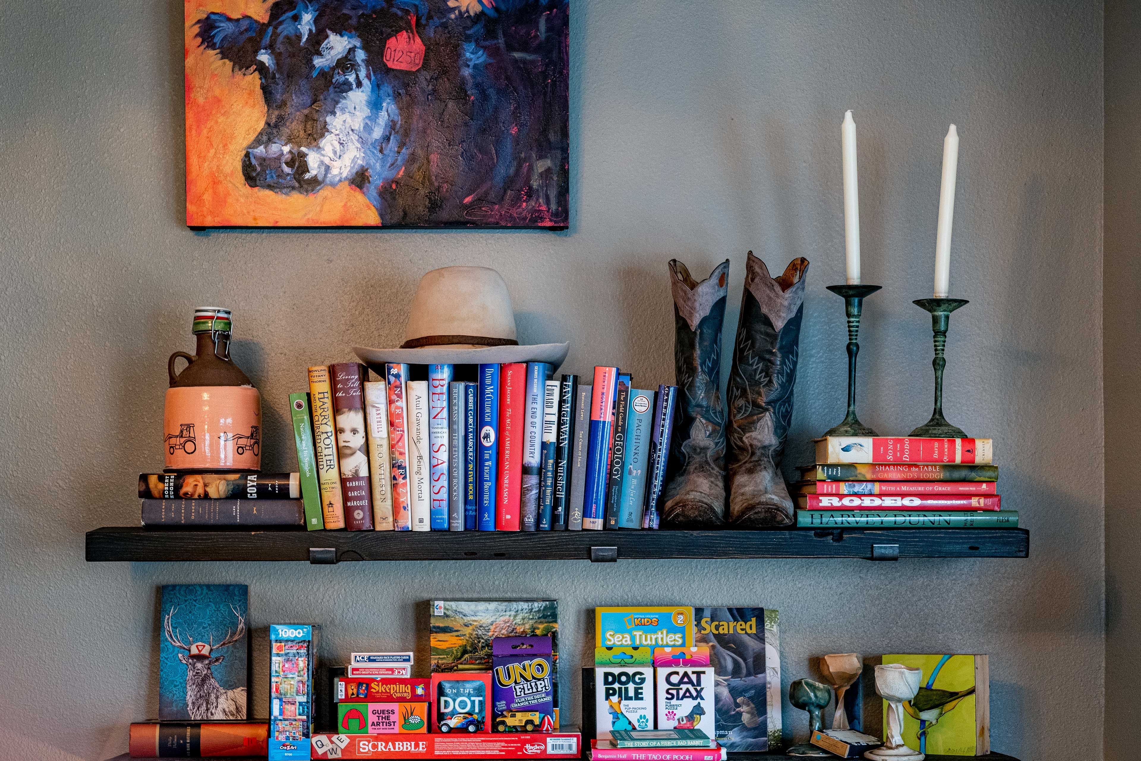 Dining Area | Book & Game Collection