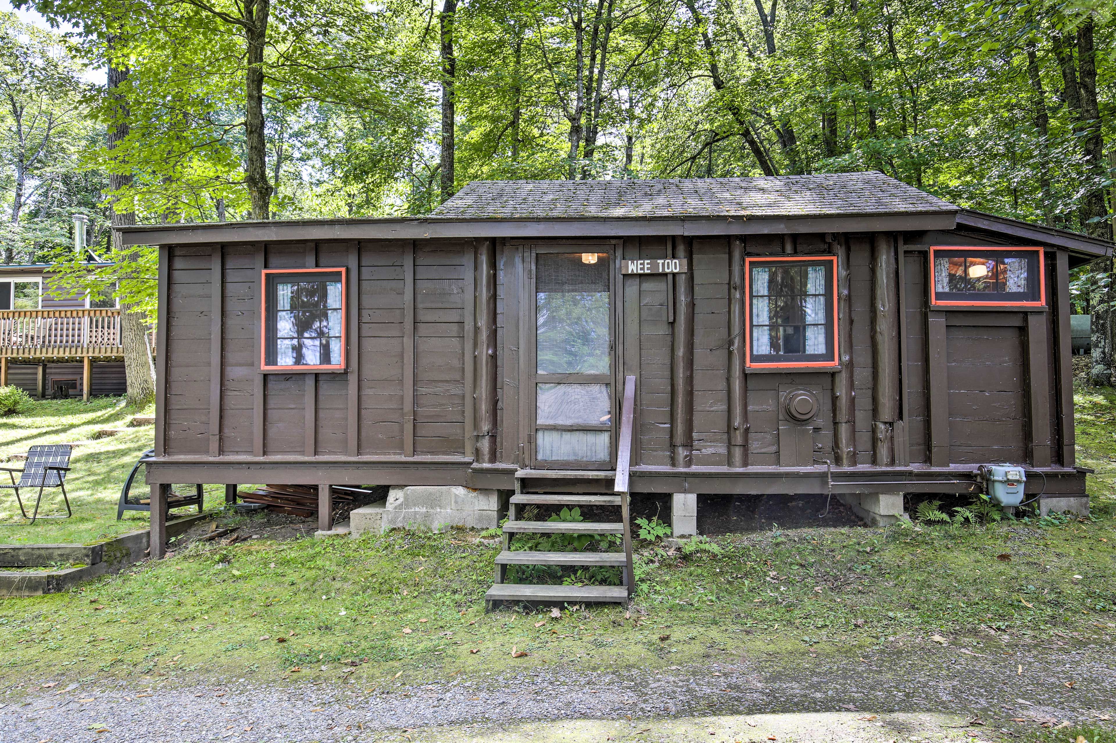 Explore the beauty of northwestern Wisconsin from this charming cabin.