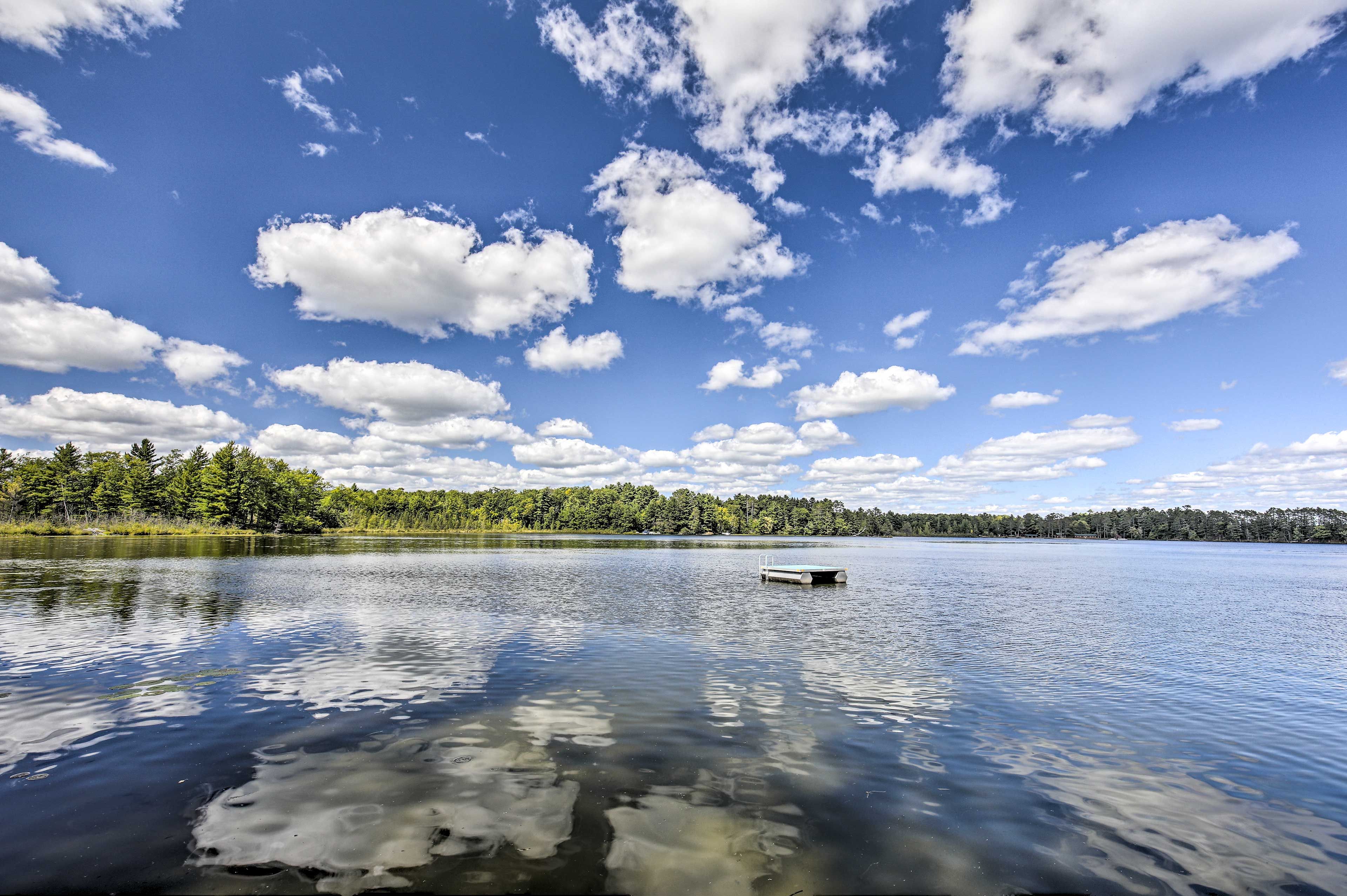 Spider Lake promises blissful summer relaxation.