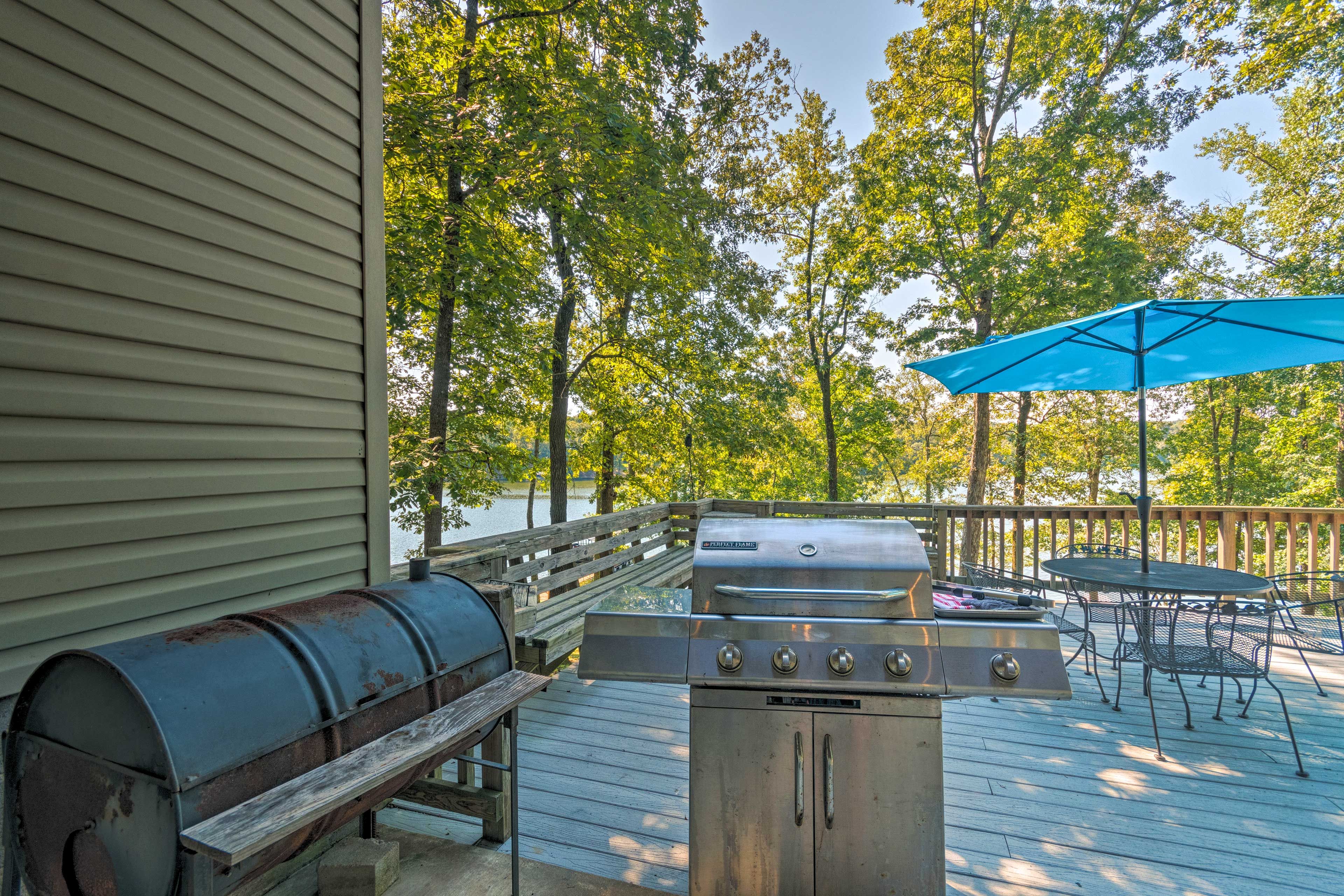 Furnished Patio | Deck | Outdoor Dining Area | Grill
