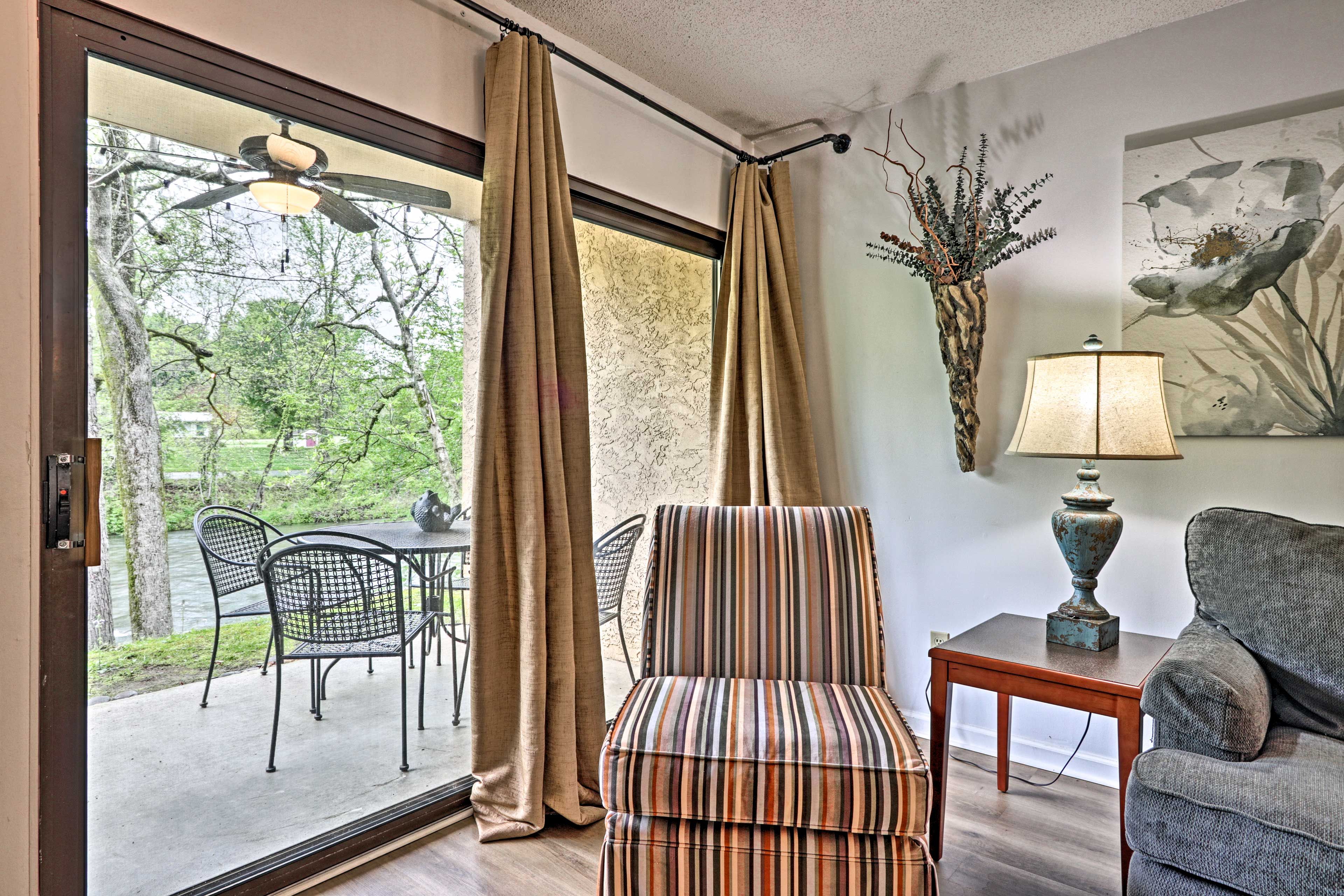 Living Area | Patio Access